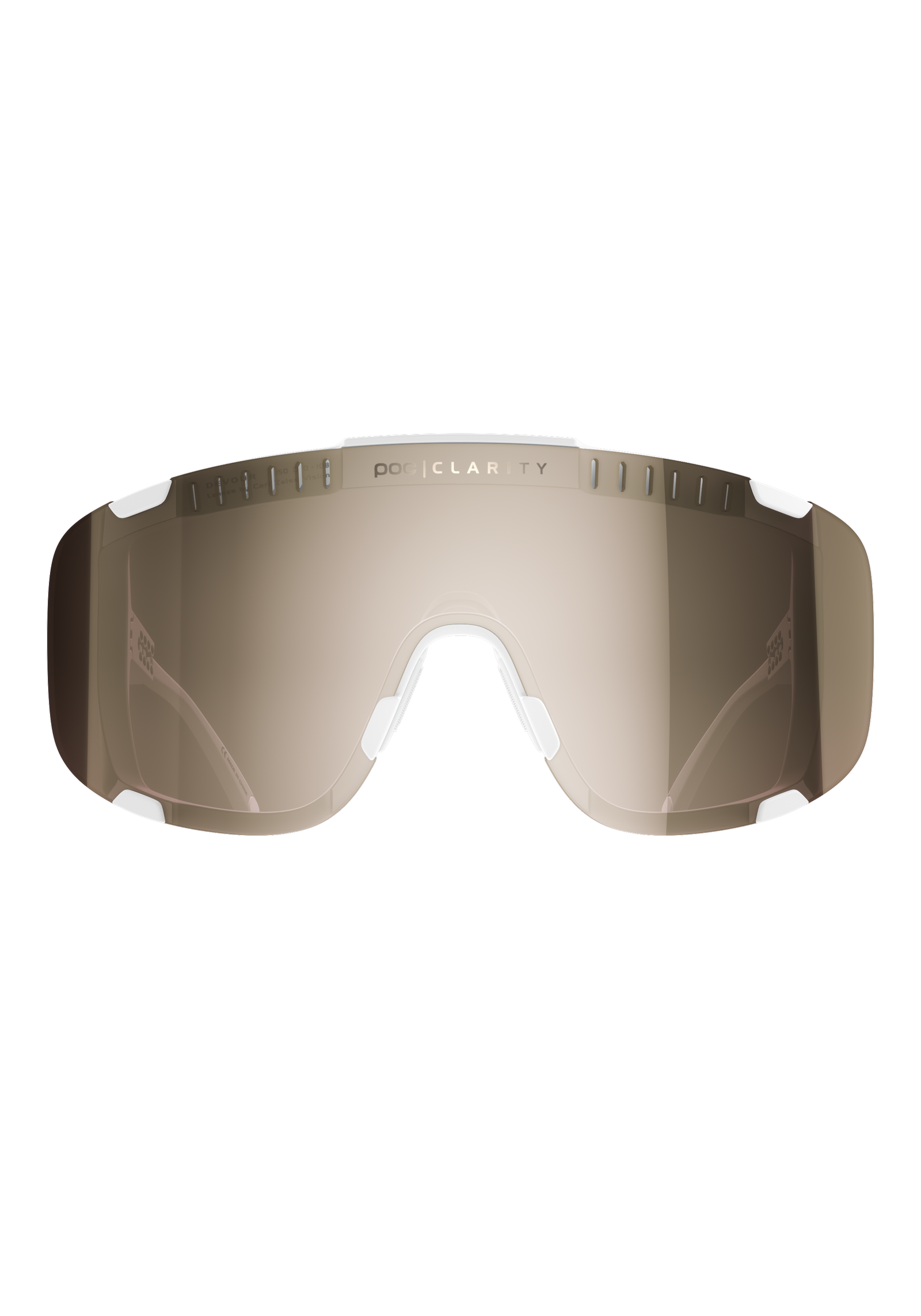 Devour Wide Fit Bike Sunglasses in Hydrogen White | Cycling