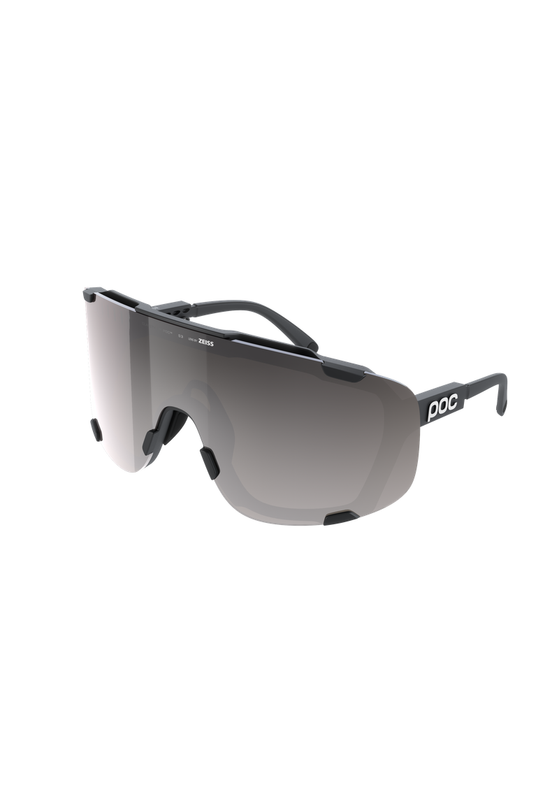 Devour Wide Fit Bike Sunglasses in Uranium Black | Cycling Eyewear