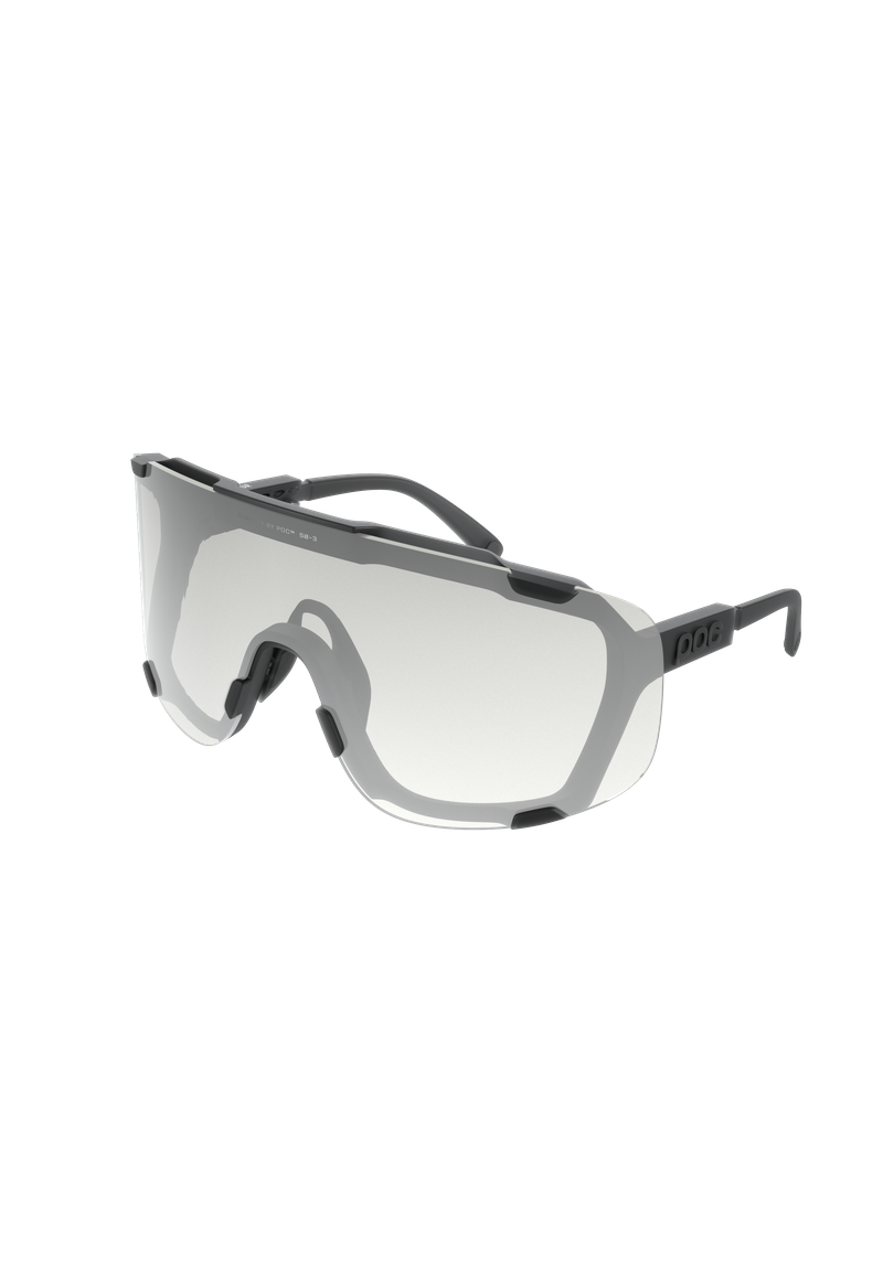 Devour Photochromic Bike Sunglasses in Translucent Black | Cycling