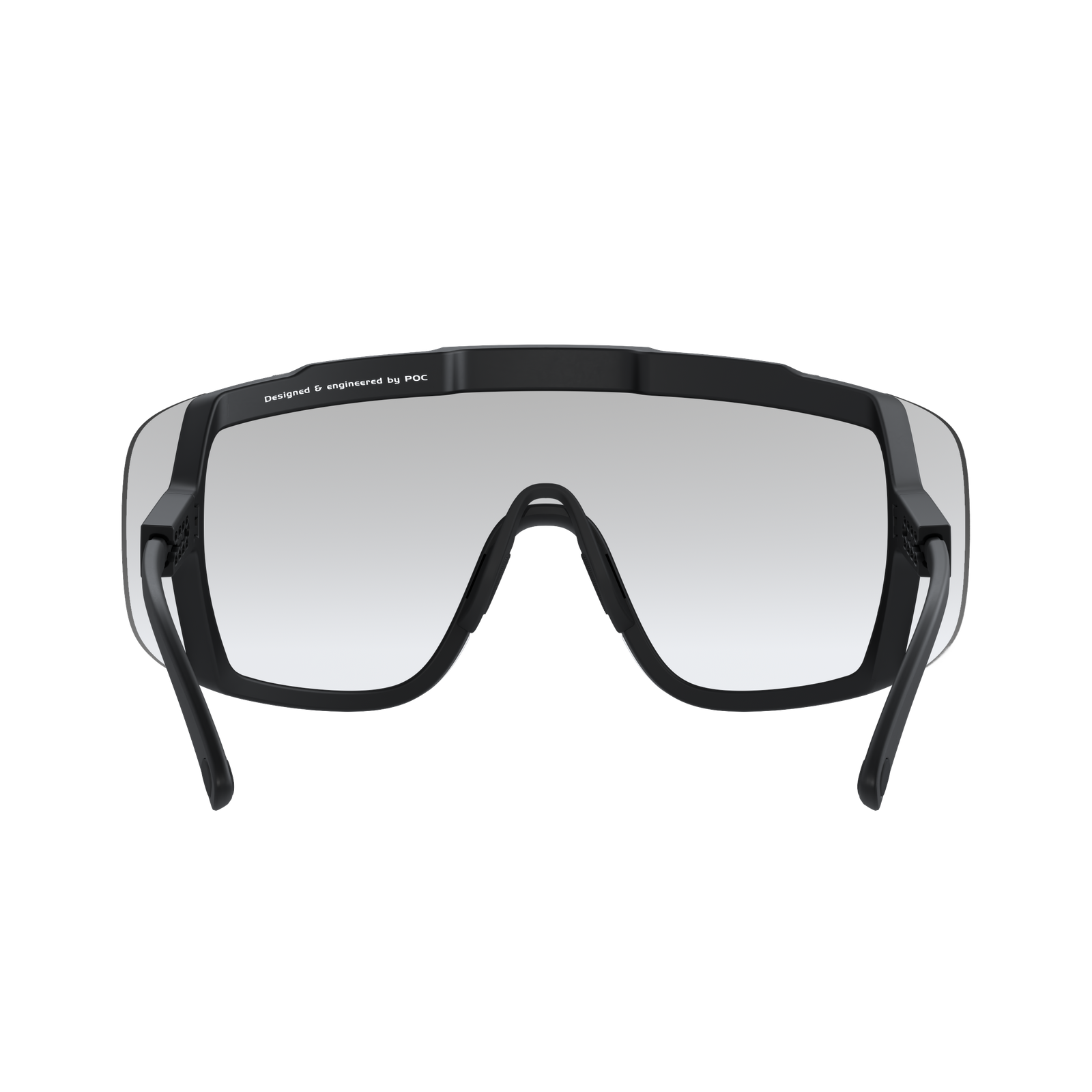 Devour Photochromic Bike Sunglasses in Translucent Black