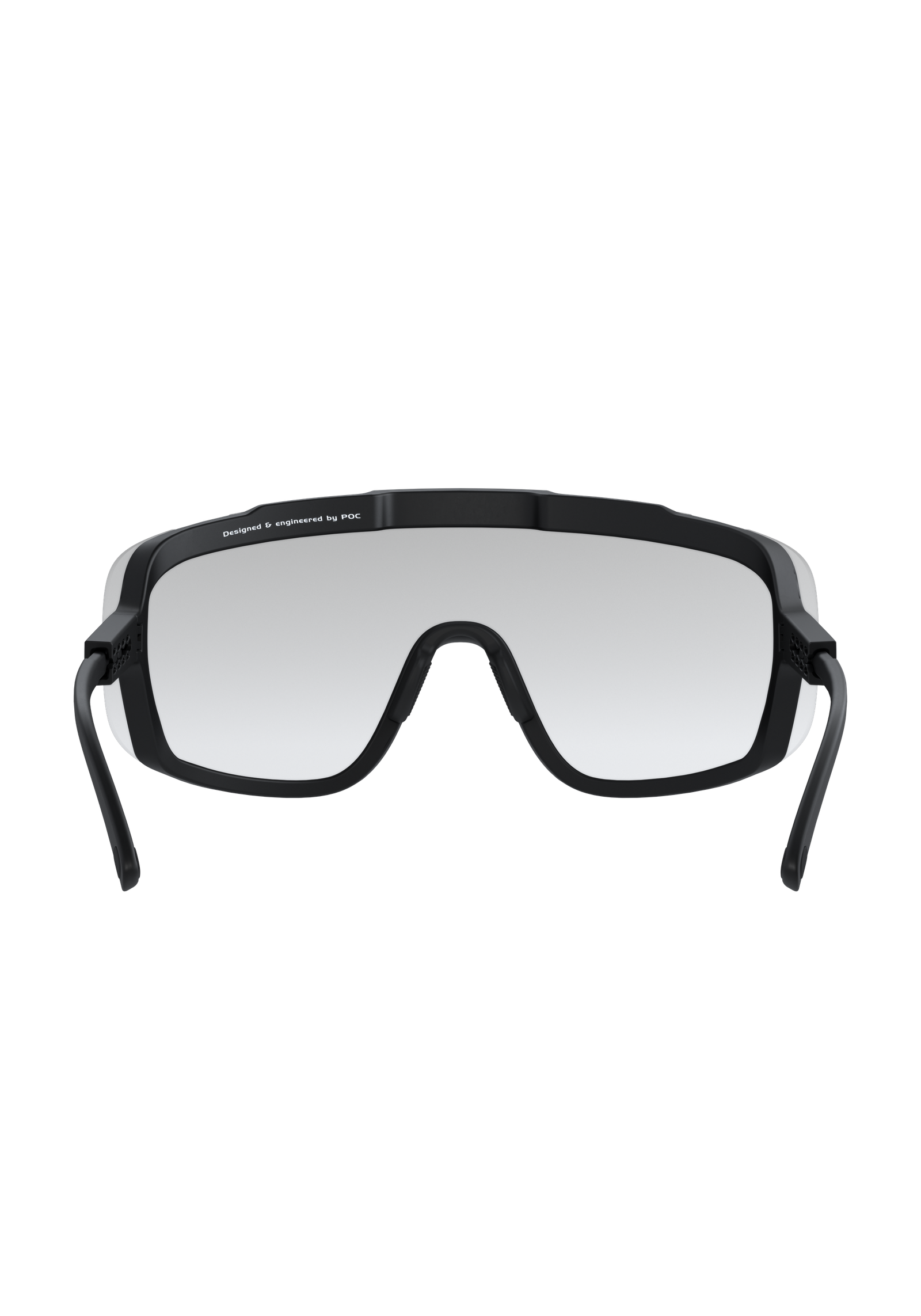 Devour Wide Fit Photochromic Bike Sunglasses in Uranium Black
