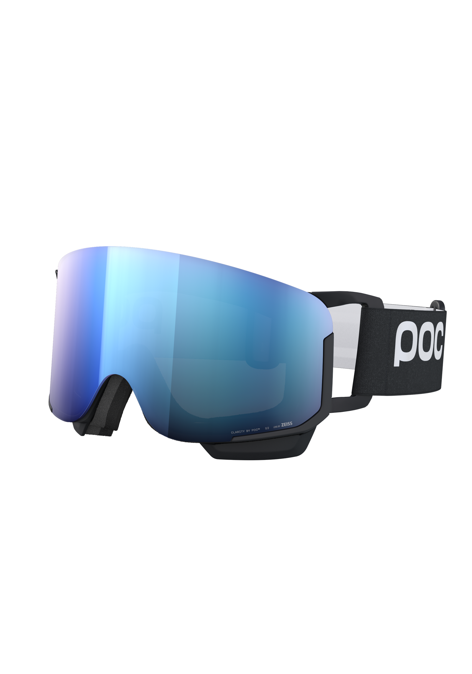 Nexal Mid Ski Goggles in Uranium Black | Ski Eyewear | POC (Global EN)