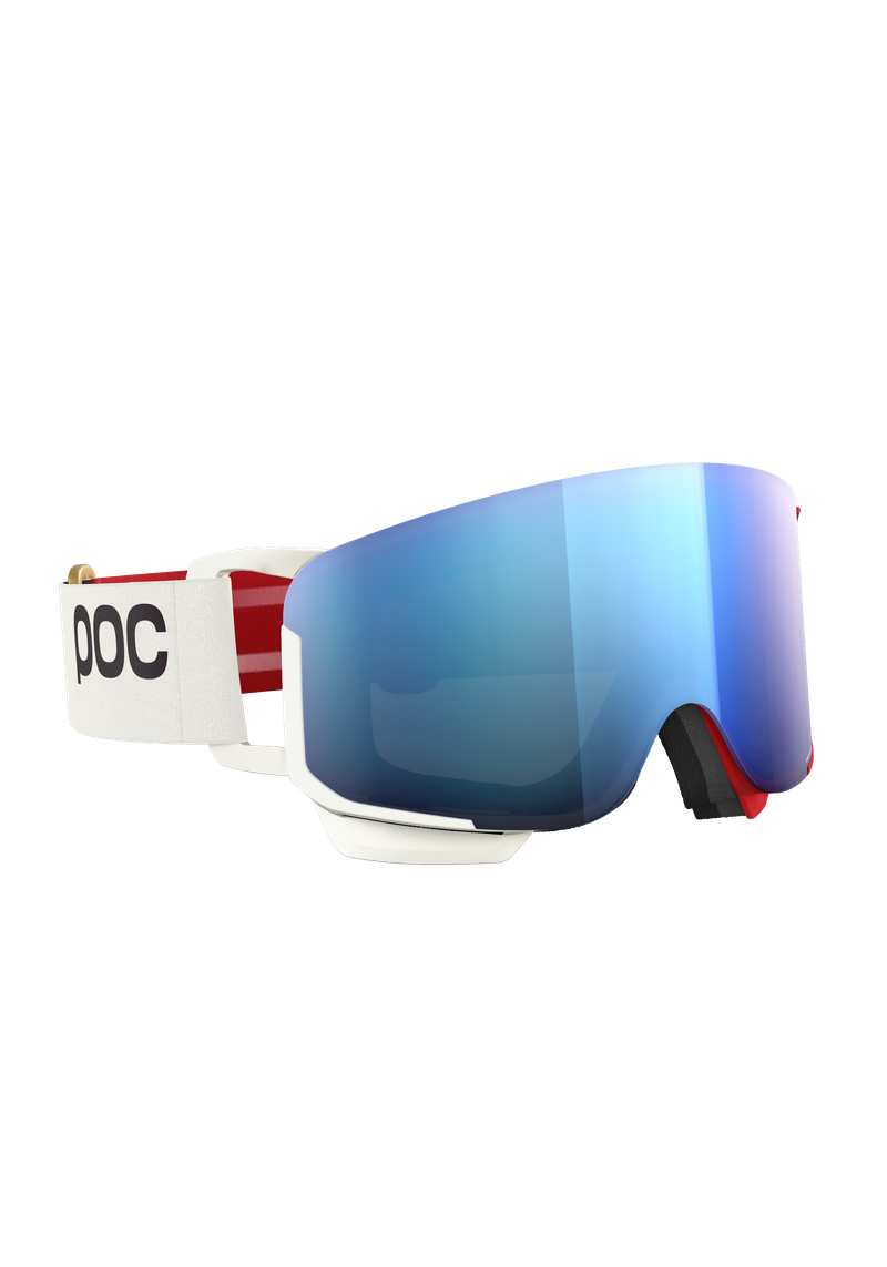 Nexal Mid Ski Goggles に Raw White | Ski Eyewear | POC (JP)