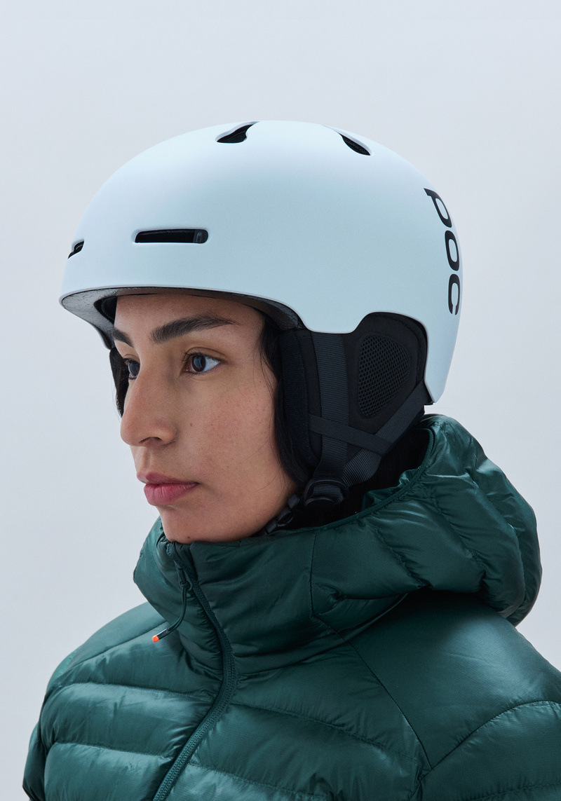 Auric Cut Ski Helmet in Matt White | POC (Global EN)