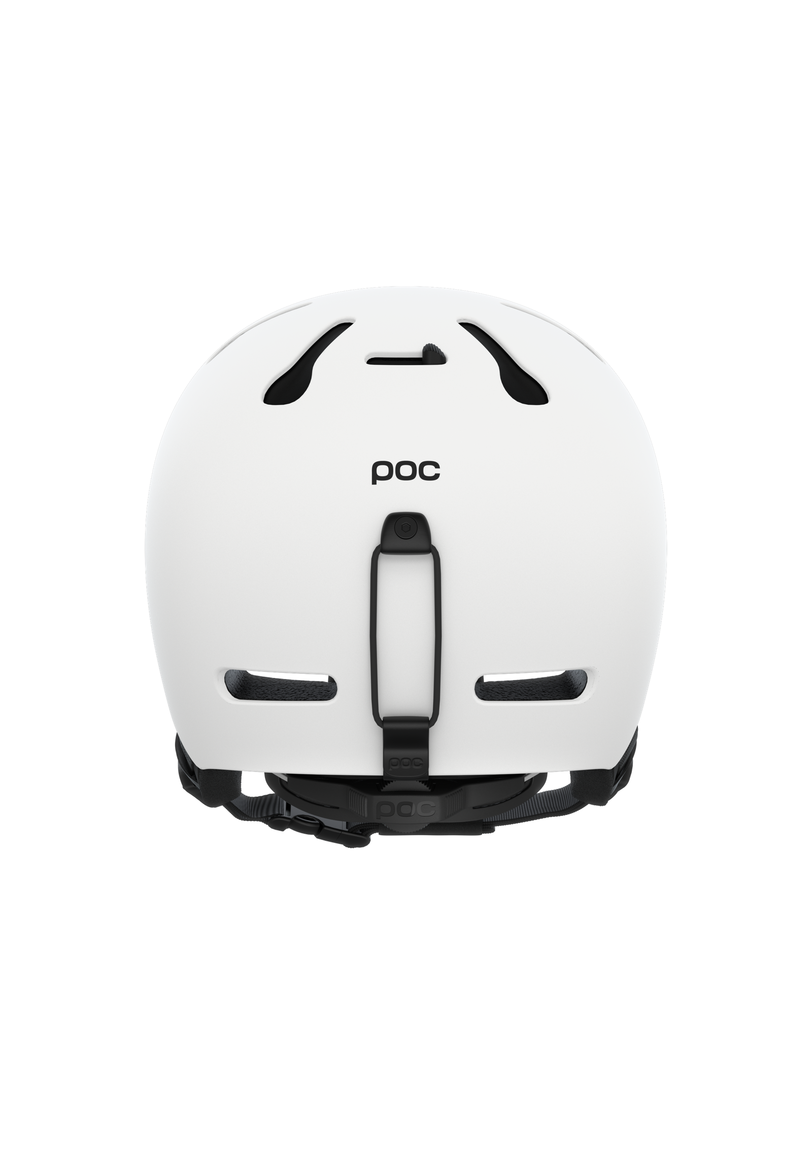 Auric Cut Ski Helmet in Matt White | POC (US)