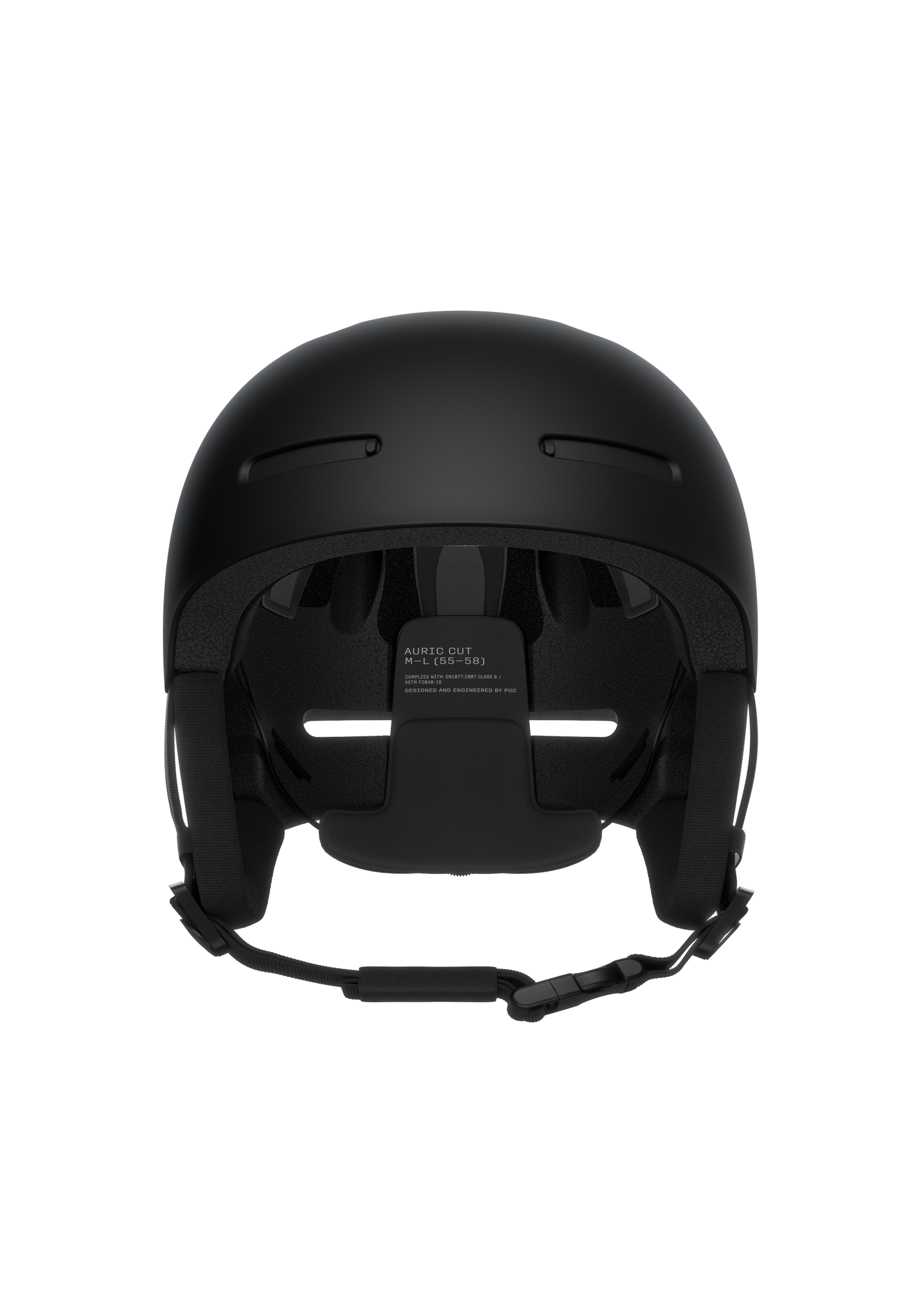 Auric Cut Ski Helmet in Matt Black | POC (US)