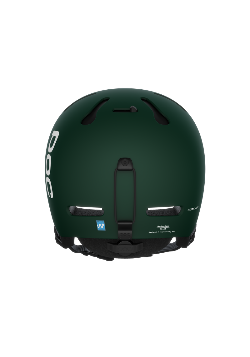 Auric Cut Ski Helmet in Matt White | POC (US)