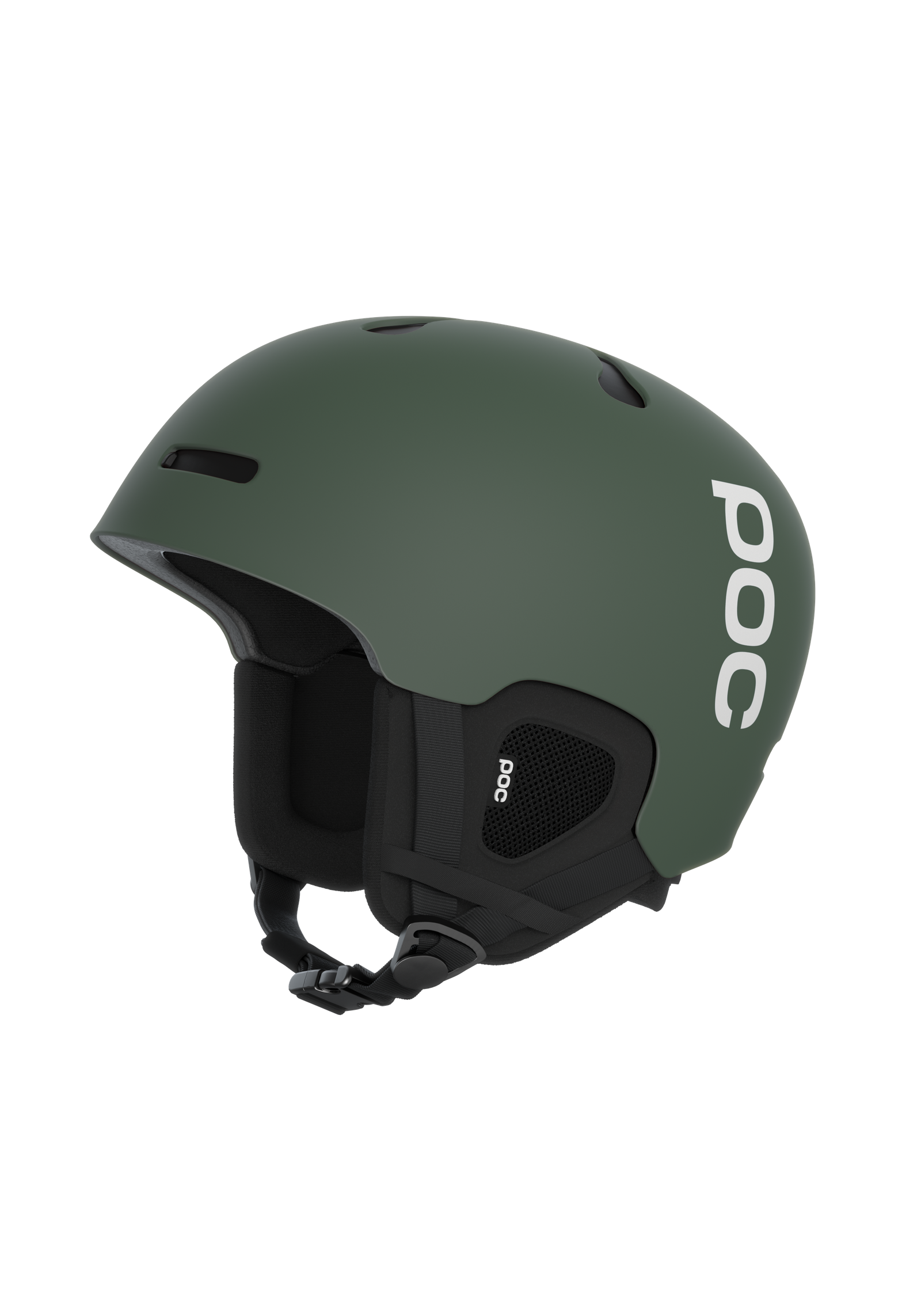 Auric Cut Ski Helmet in Epidote Green Matt | POC (Global EN)