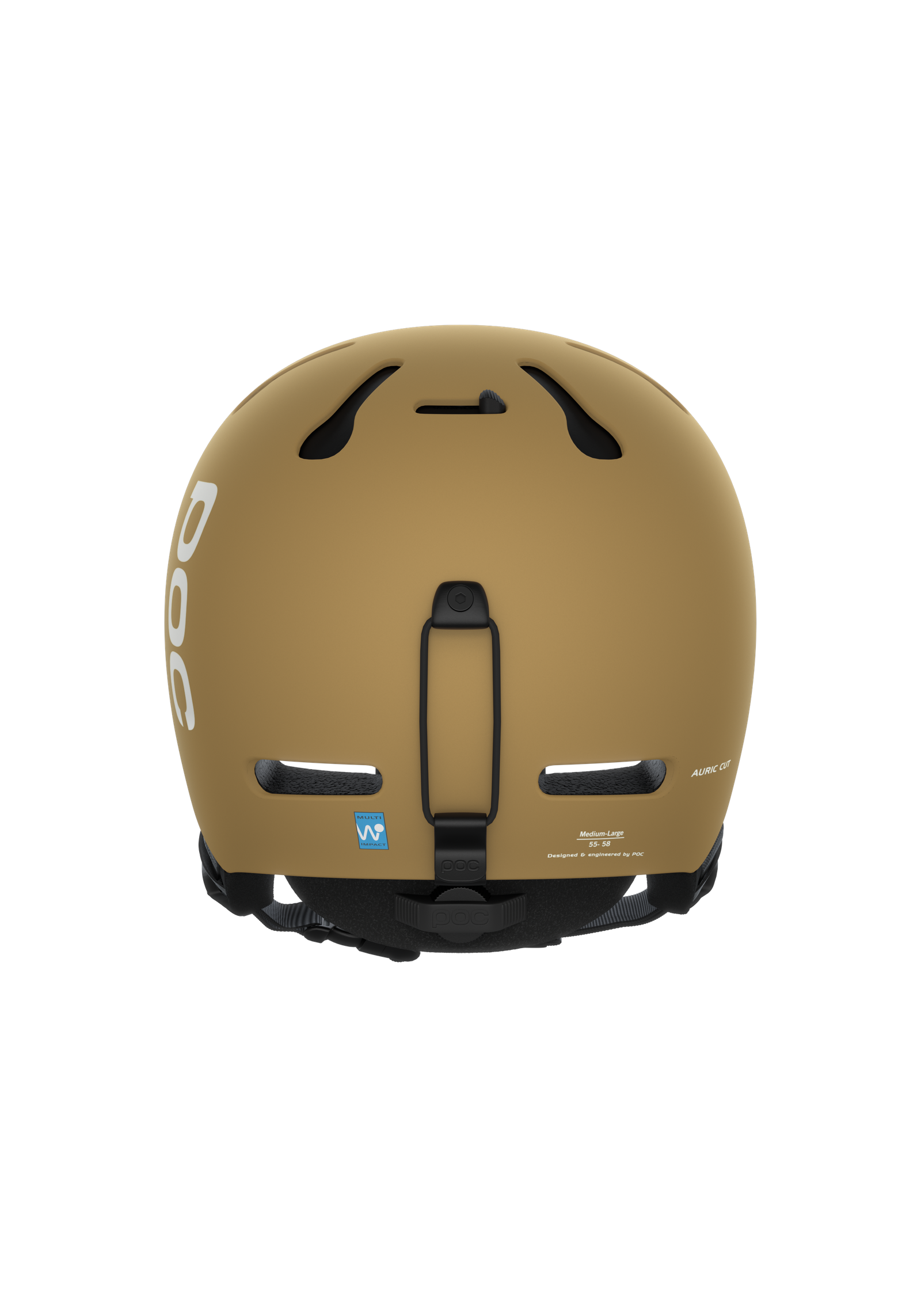Auric Cut Ski Helmet in Axinite Brown | POC (DK)
