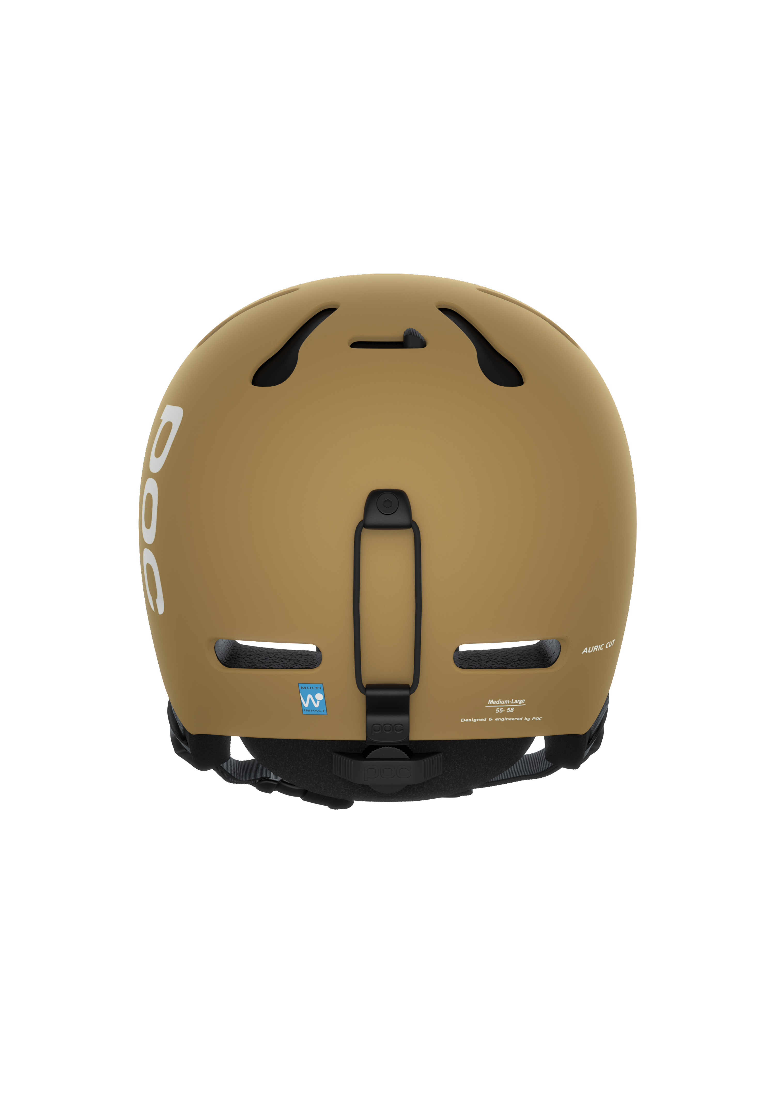 Auric Cut Ski Helmet in Matt White | POC (CA)