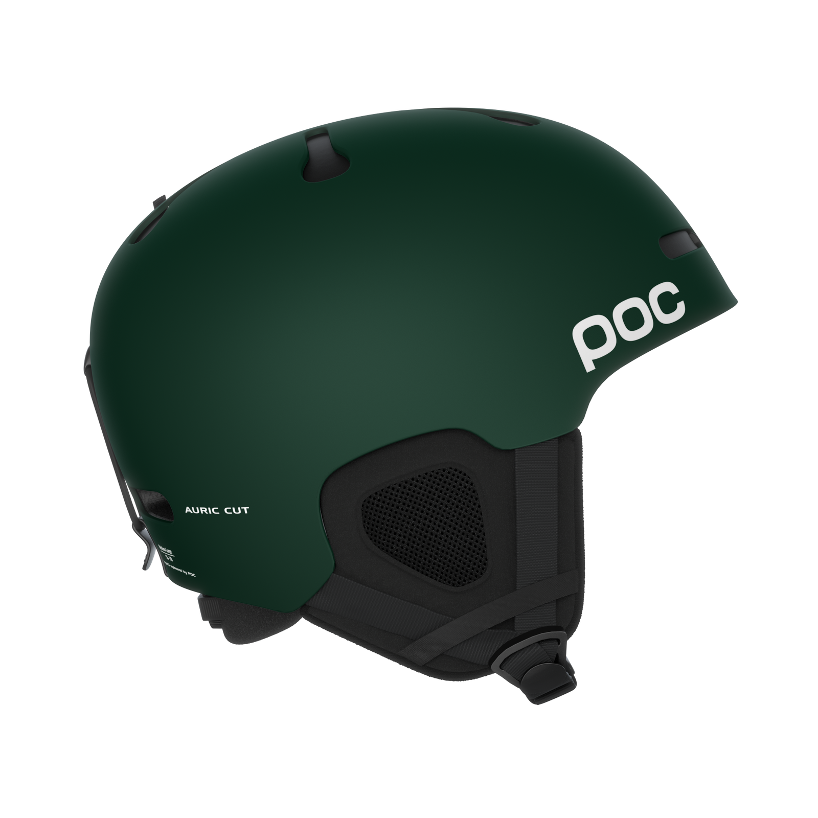 Auric Cut Ski Helmet に Moldanite Green Matt | POC japan