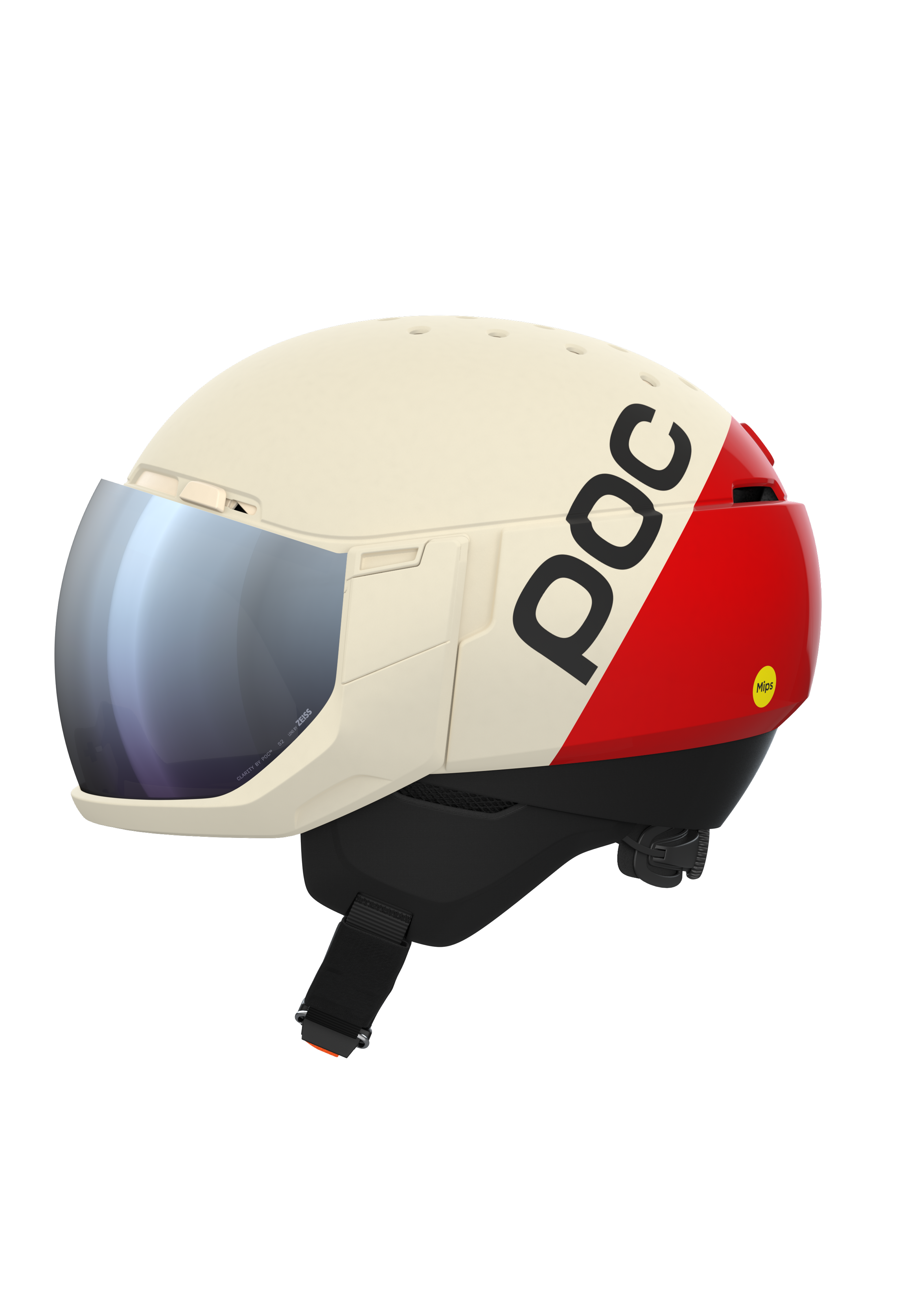 Levator MIPS Ski Helmet に Rouge/Blanc | POC (JP)