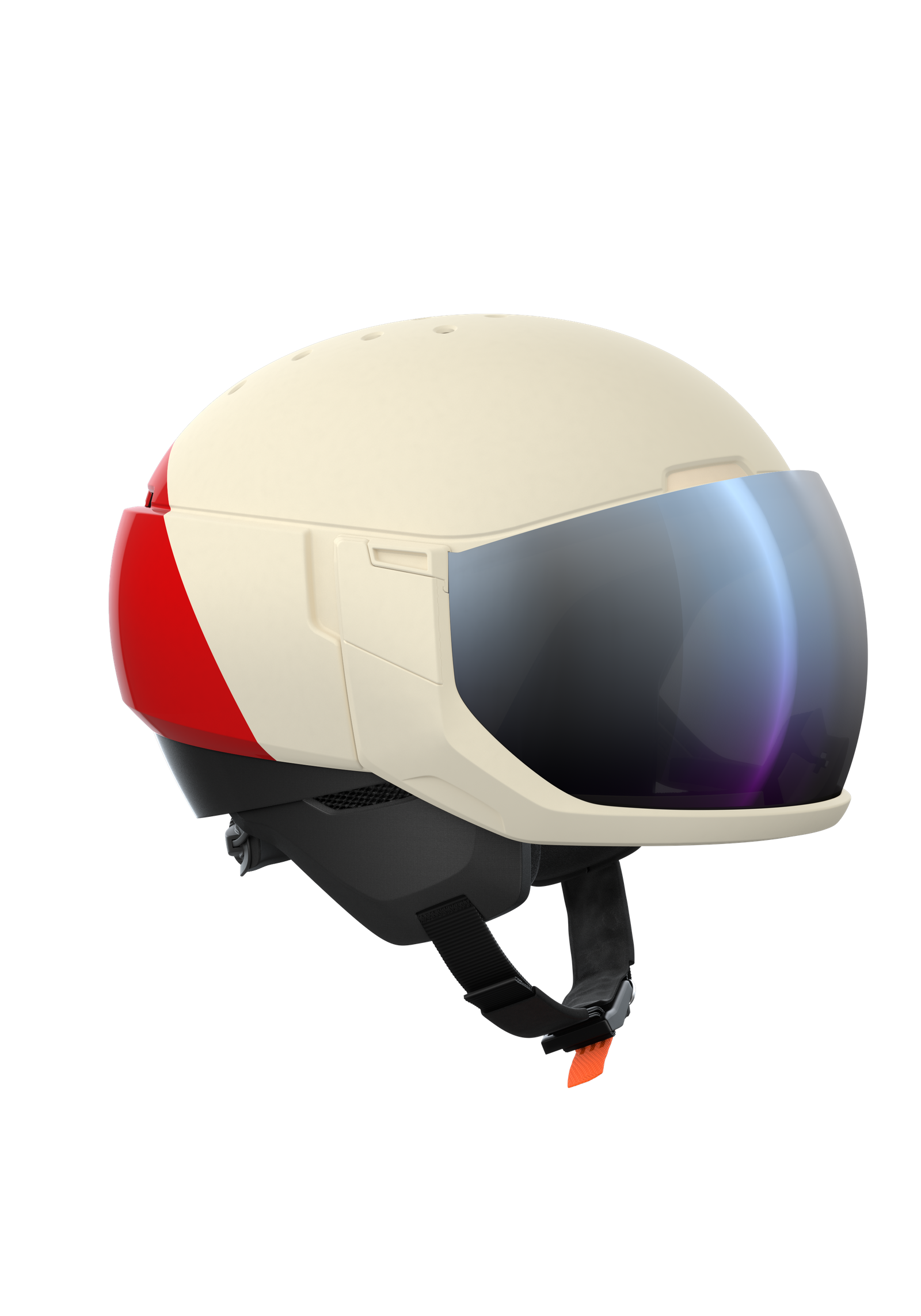 Levator MIPS Ski Helmet in Rouge/Blanc | POC (US)