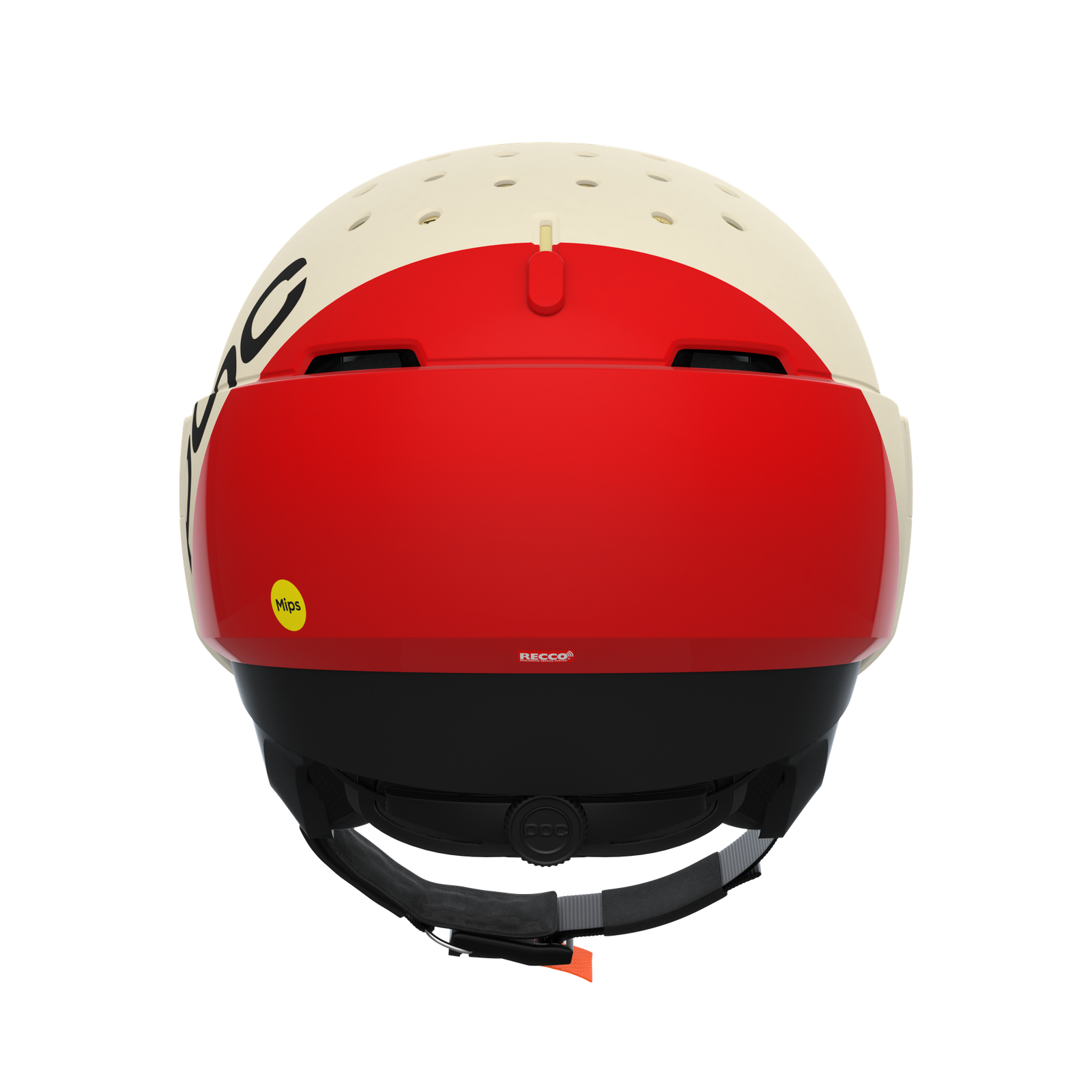 Levator MIPS Ski Helmet in Rouge/Blanc | POC (US)