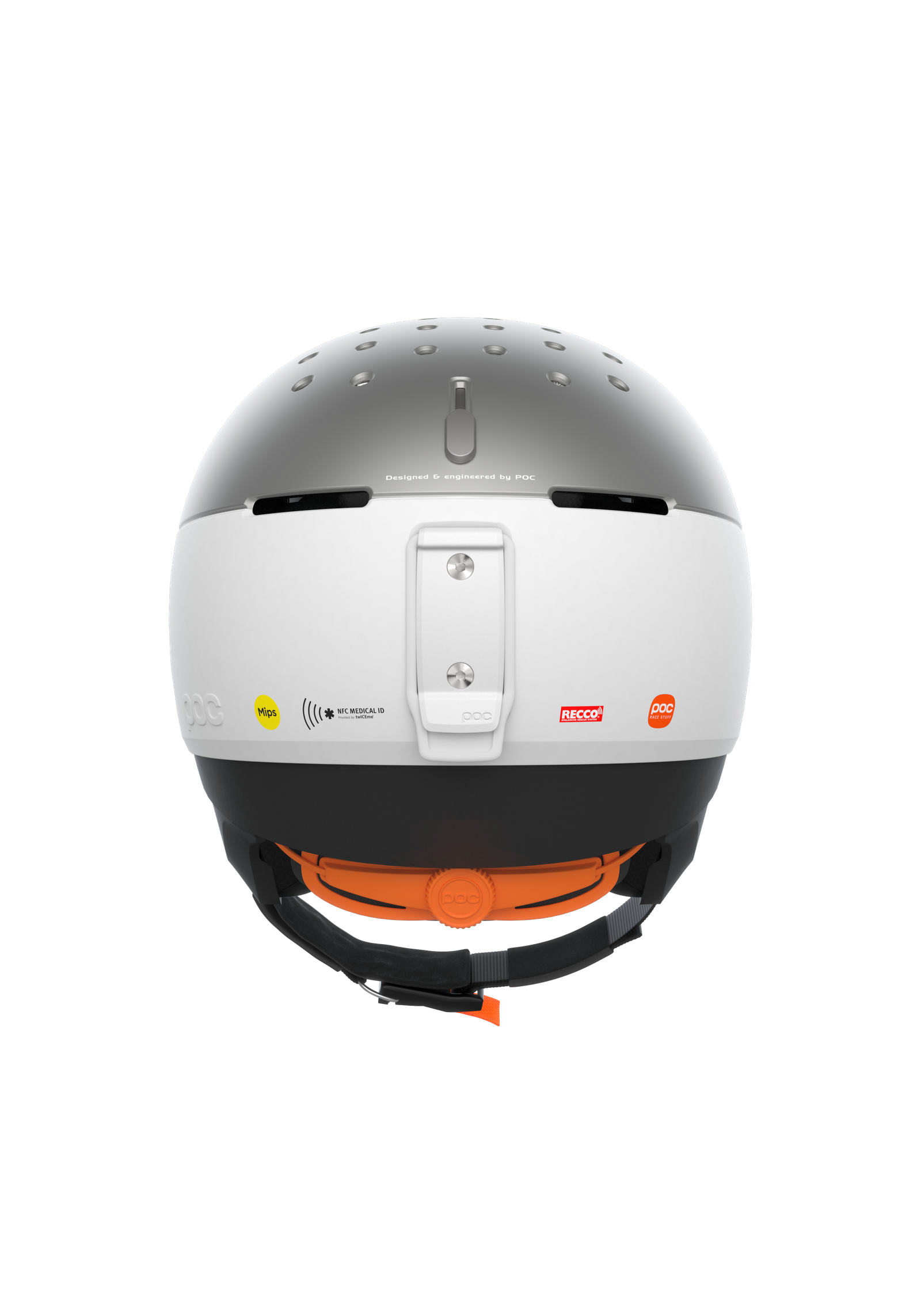 Meninx RS MIPS Ski Helmet に Argentite Silver Matt | POC (JP)