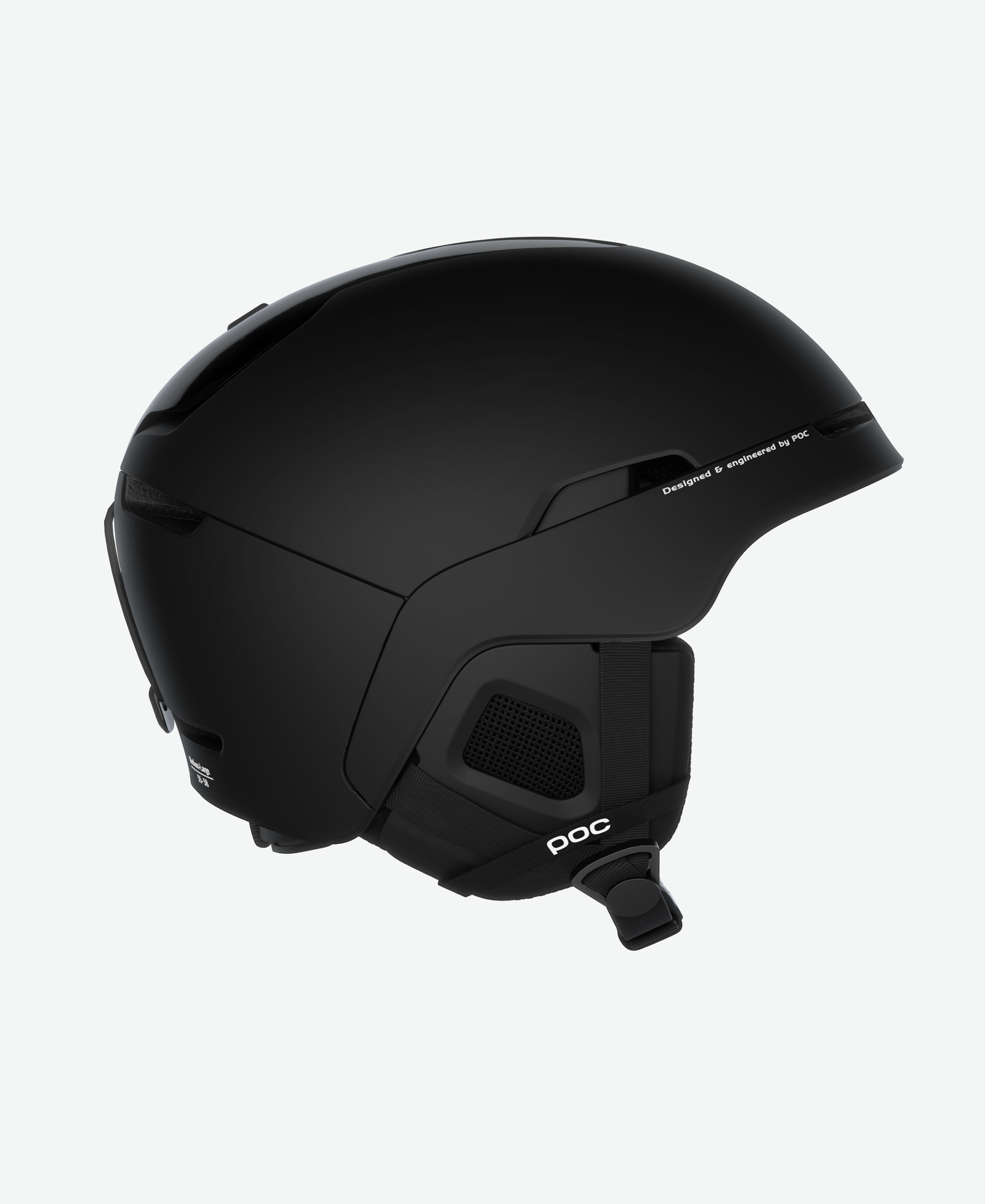 Obex SPIN Ski Helmet in Uranium Black | POC united states