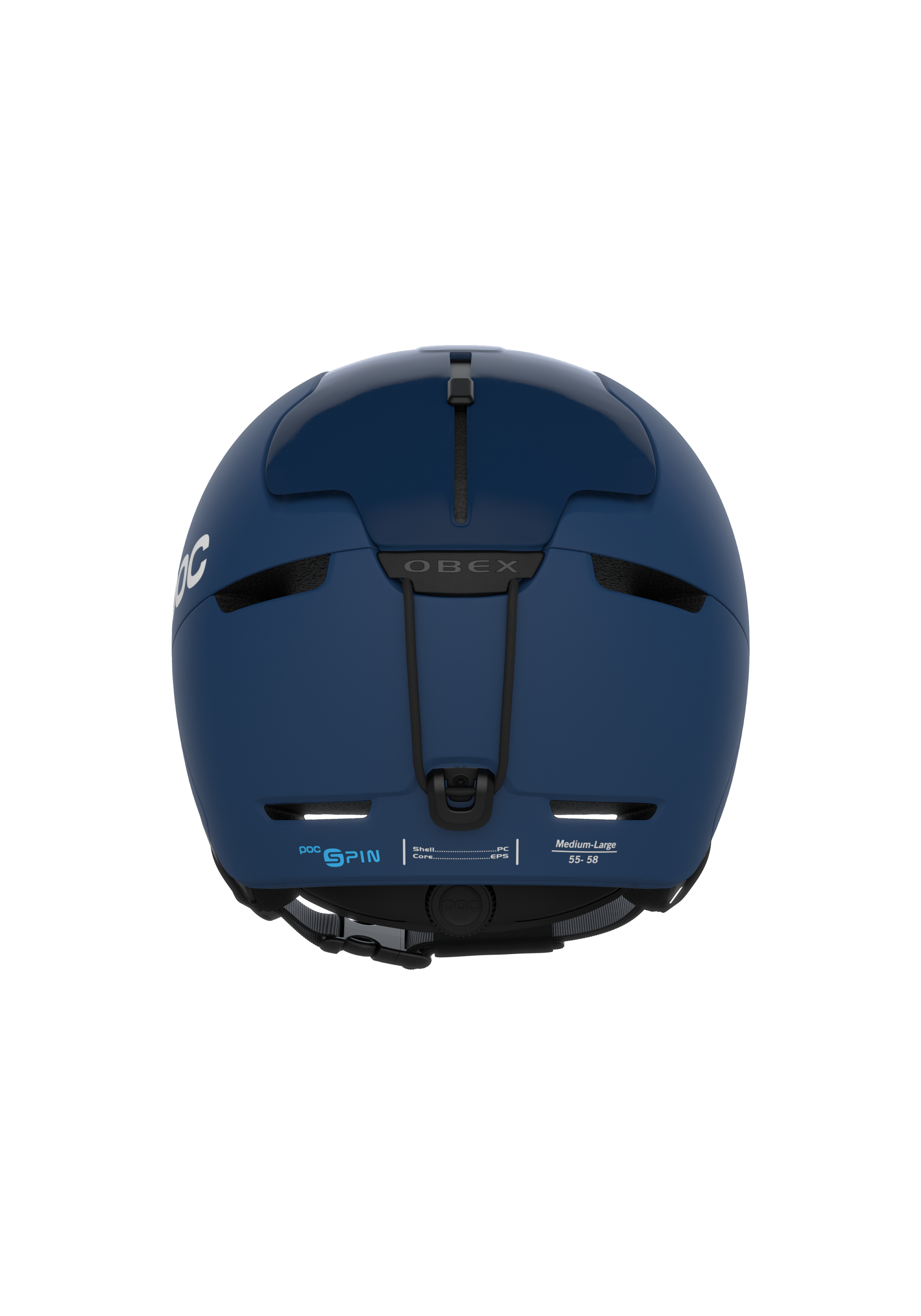 POC ポック Obex SPIN M-Lサイズ Obex SPIN Ski Helmet in Uranium Black | POC (Global EN)