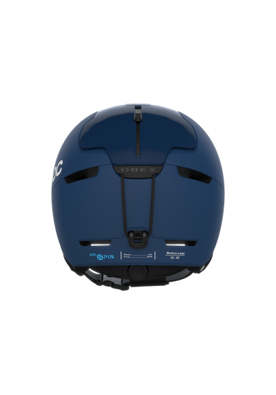 Obex SPIN Ski Helmet in Uranium Black | POC (Global EN)