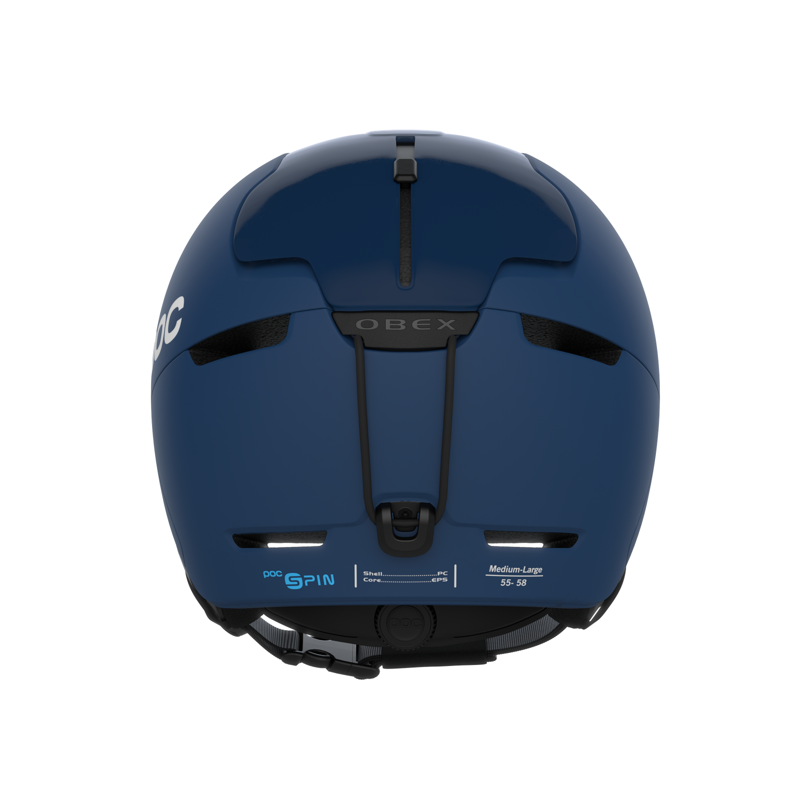 Obex SPIN Ski Helmet in Uranium Black | POC united states