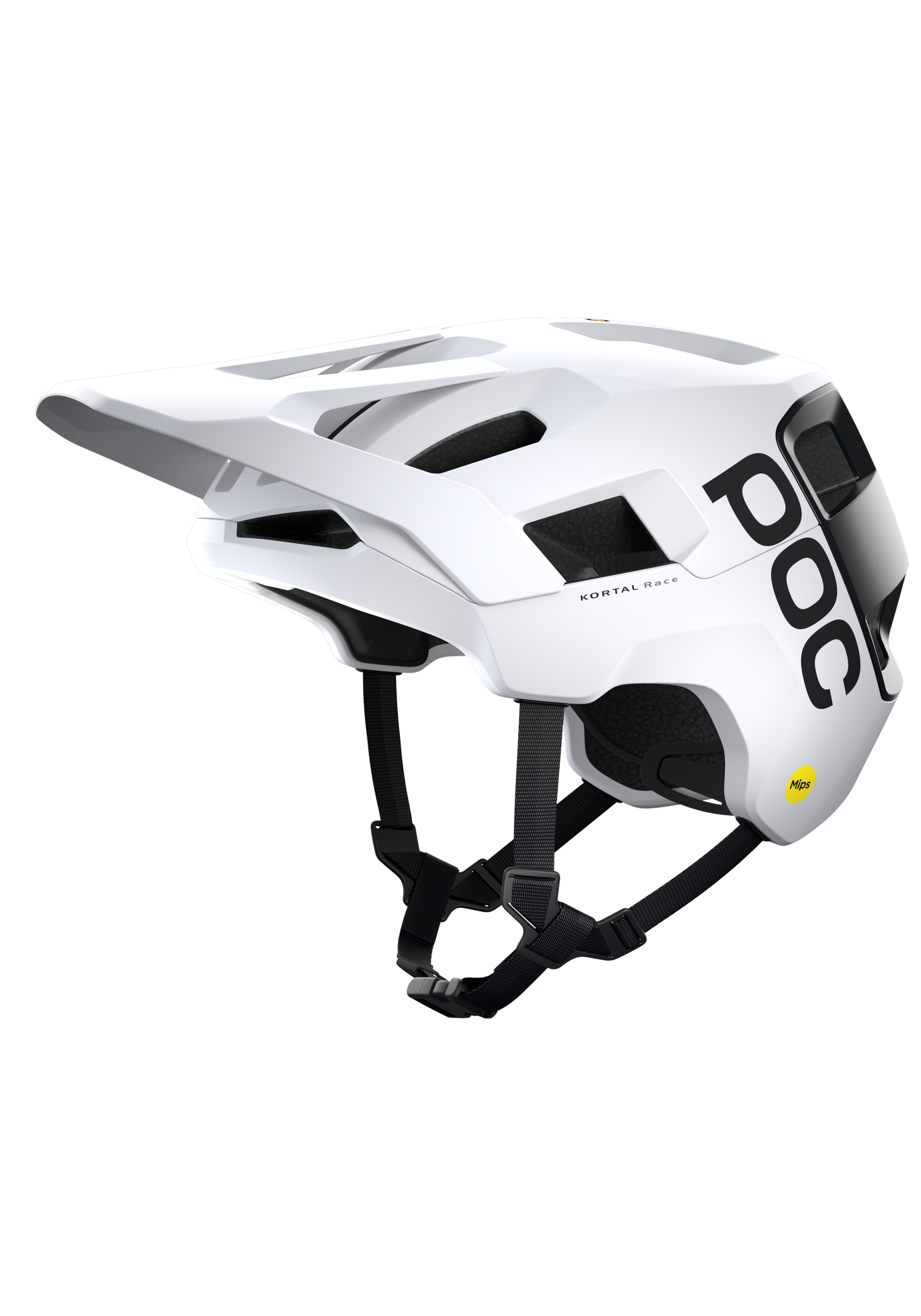 Kortal Race MIPS MTB Helmet in Hydrogen White/Uranium Black Matt