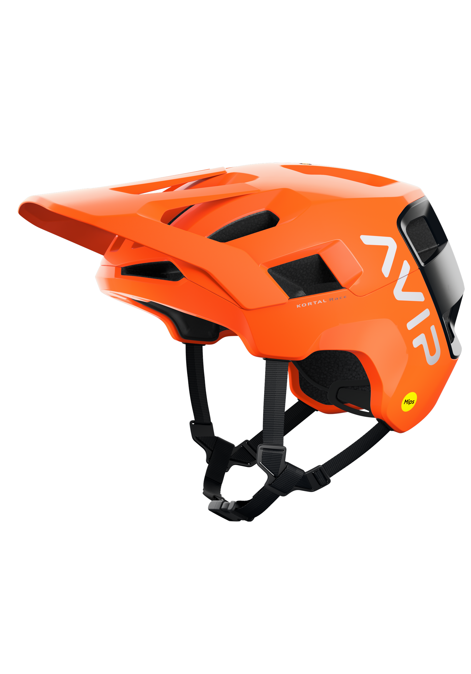 Kortal Race MIPS MTB Helmet in Fluorescent Orange AVIP/Uranium