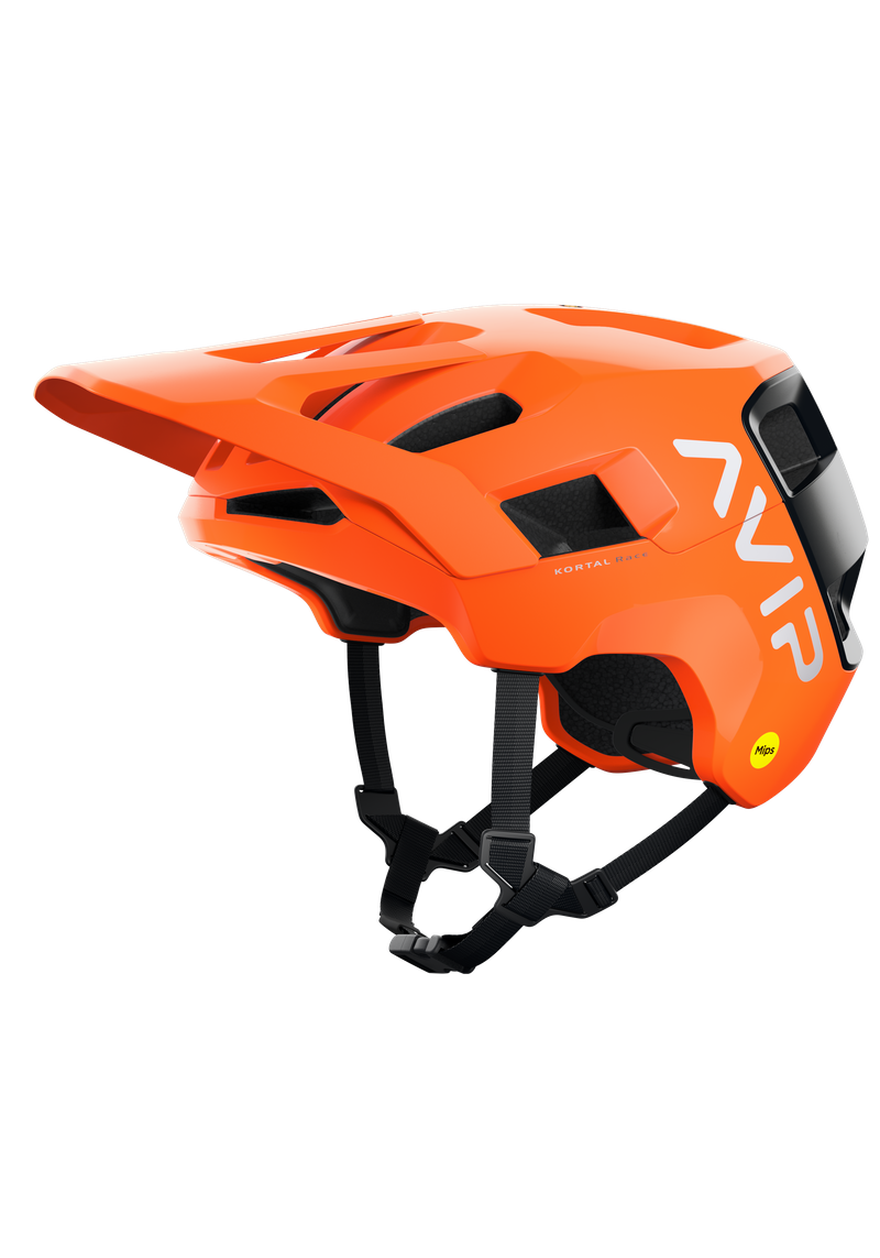 Kortal Race MIPS MTB Helmet in Fluorescent Orange AVIP/Uranium