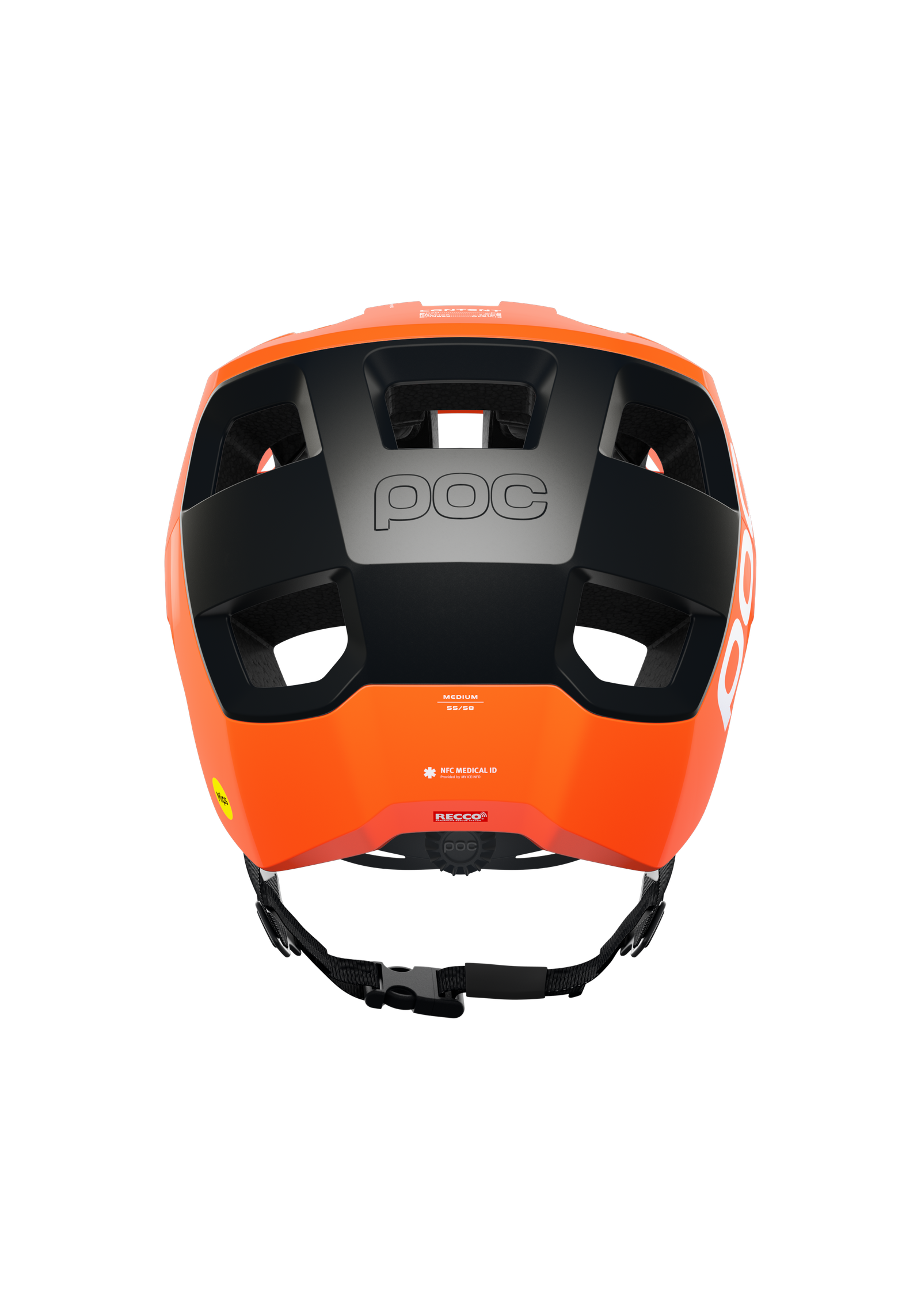 Kortal Race MIPS MTB Helmet in Fluorescent Orange AVIP/Uranium
