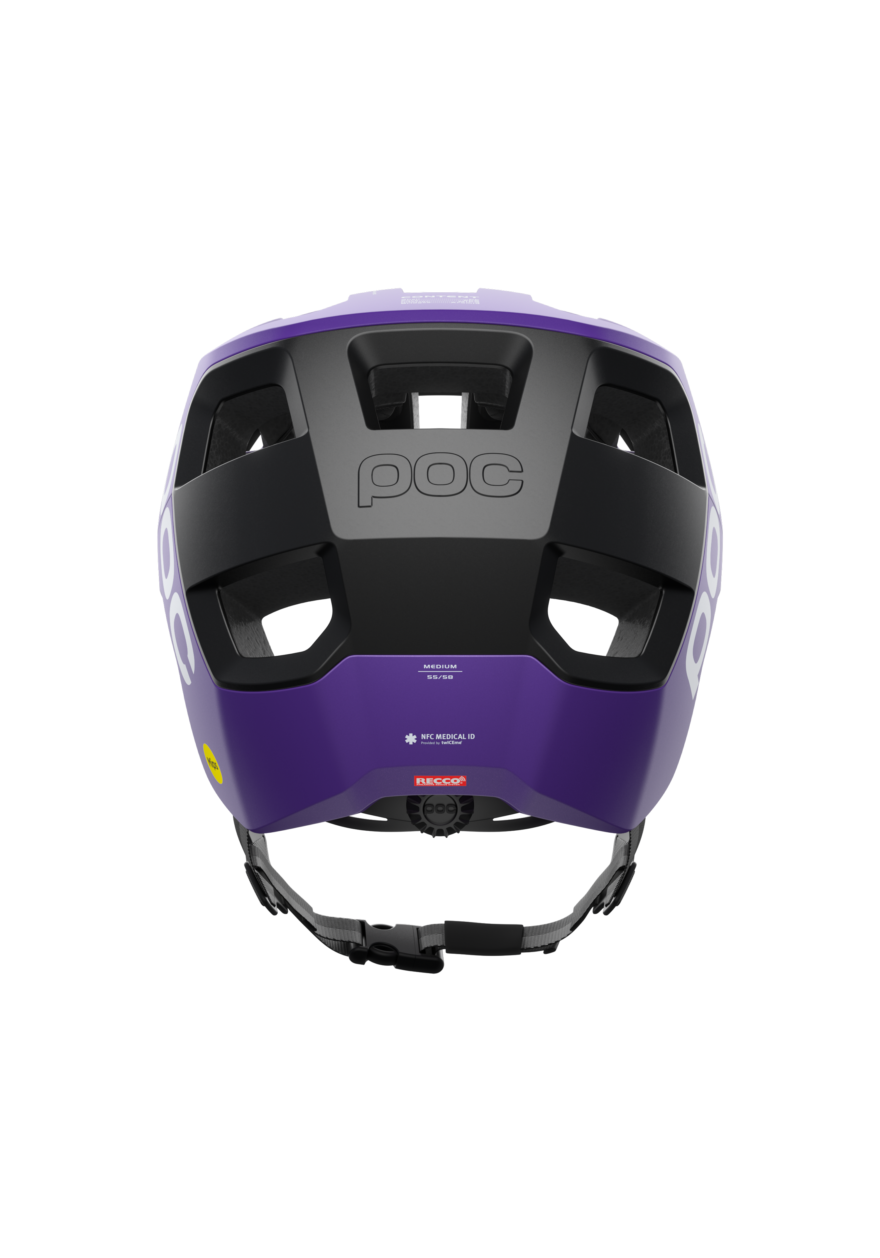 POC Tectal Race ヘルメット Mサイズ ブラック/パープル POC Tectal Race ヘルメット Mサイズ ブラック/パープル POC Tectal