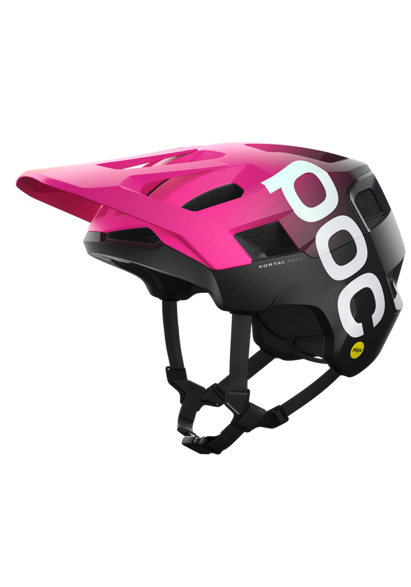 Kortal Race MIPS MTB Helmet in Fluorescent Pink/Uranium Black Matt