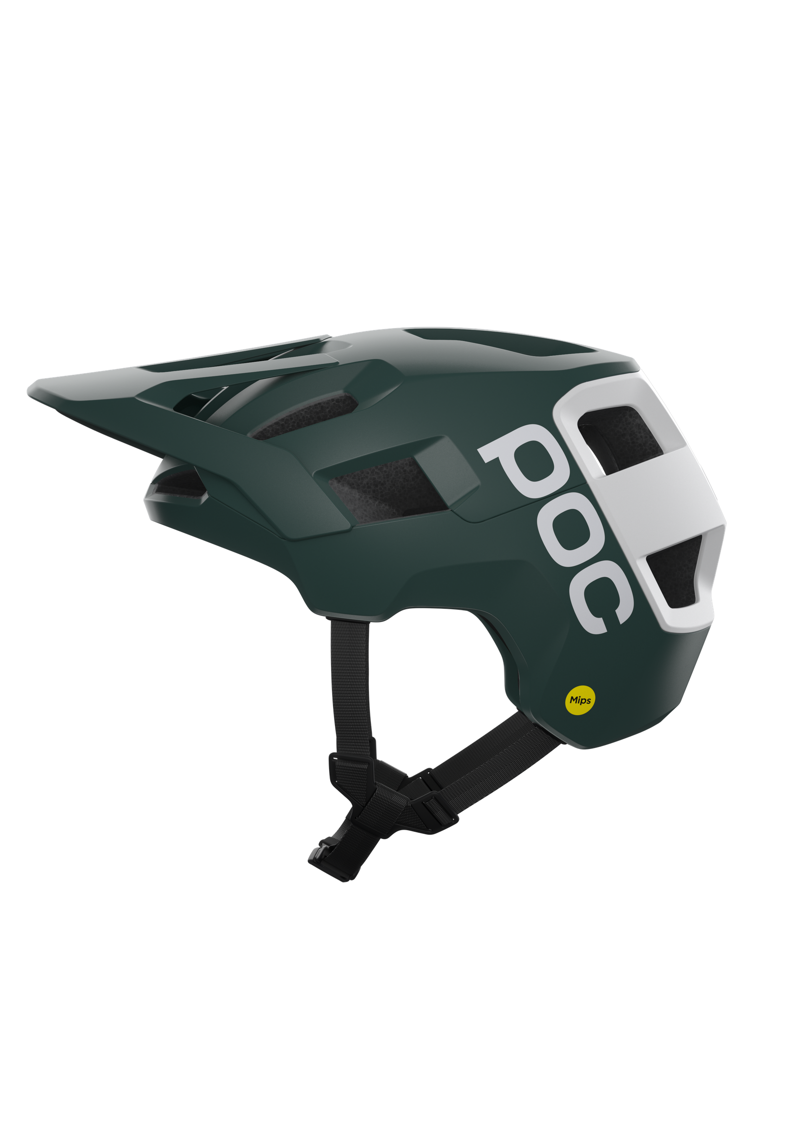 Kortal Race MIPS MTB Helmet in Pargasite Green Matt/Hydrogen White