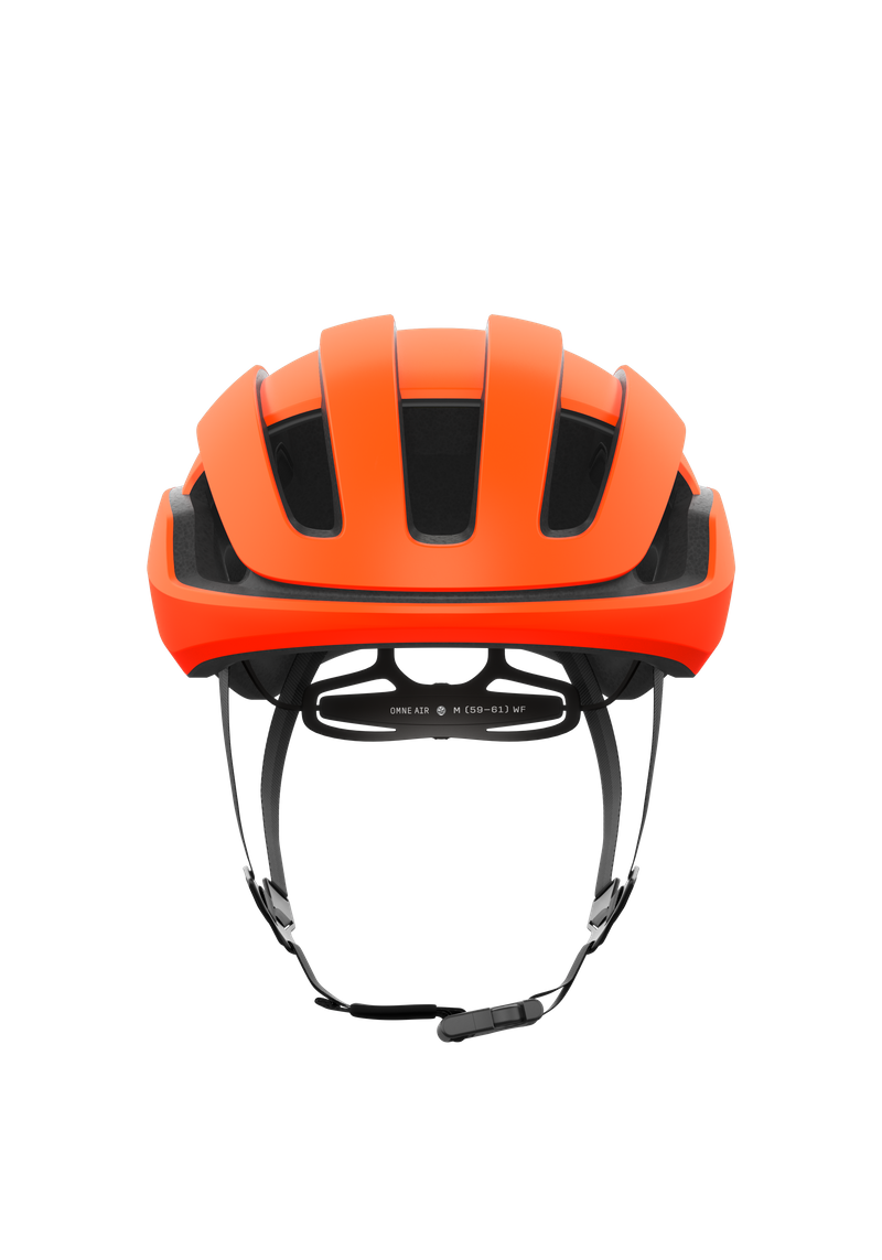 Omne Air Mips Wide Fit Cycling Helmet in Fluorescent Orange AVIP