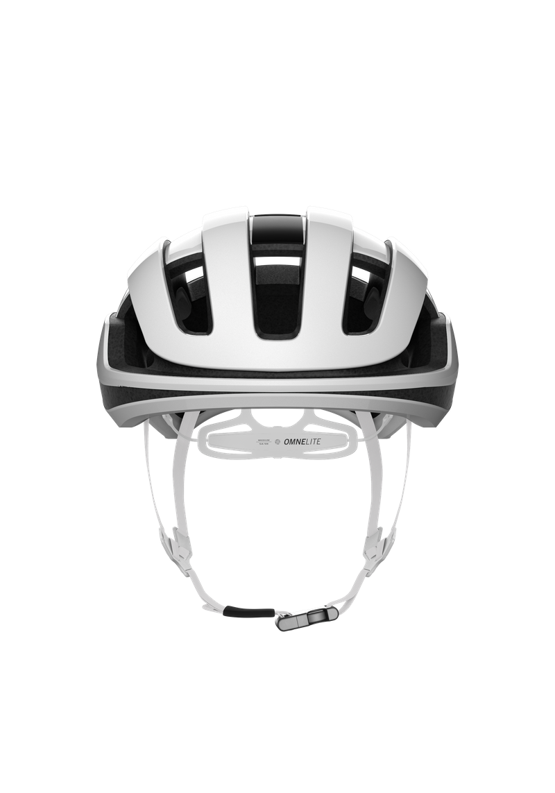 Omne Lite Wide Fit Cycling Helmet in Hydrogen White | POC (Global EN)