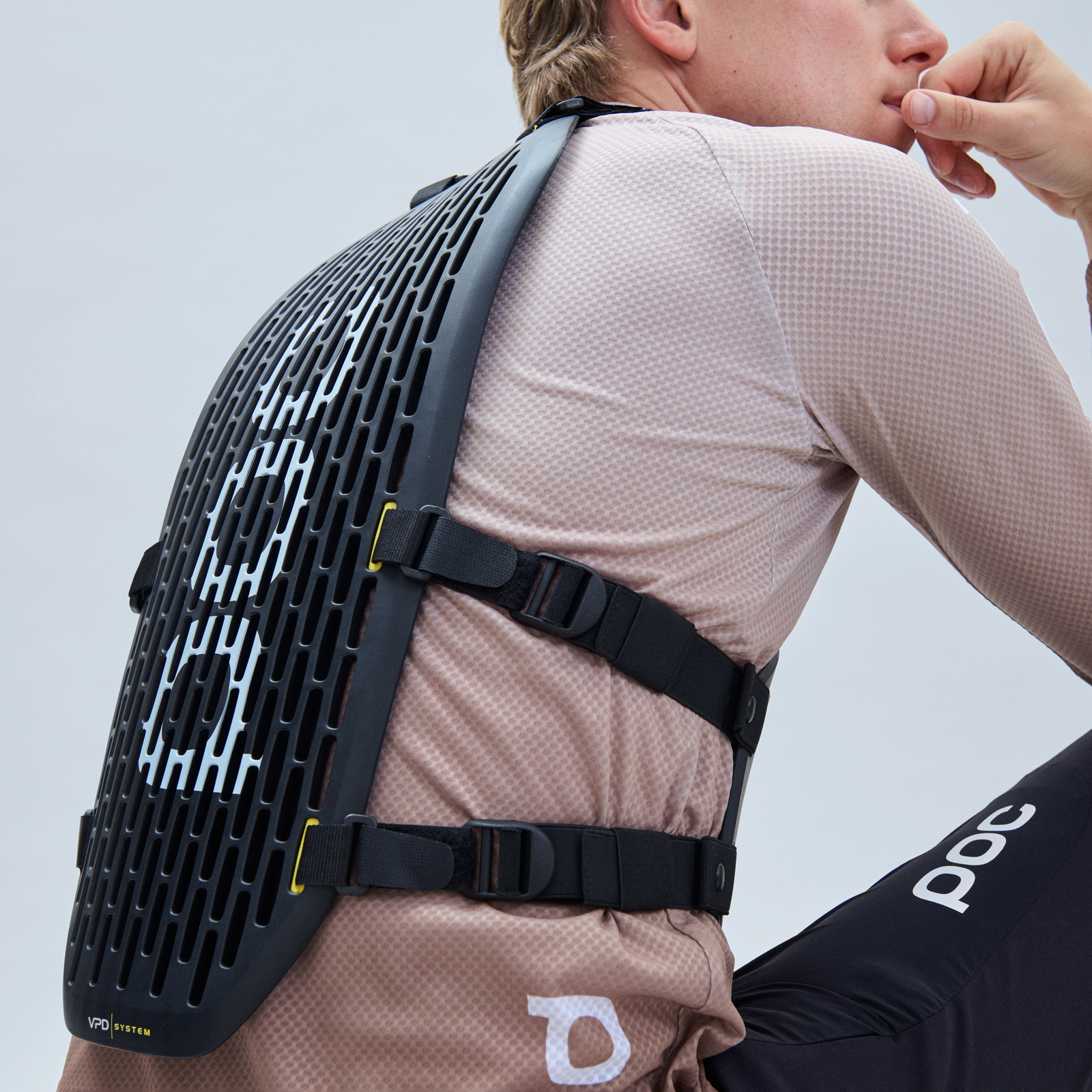 VPD System Torso MTB Protection in Uranium Black | POC