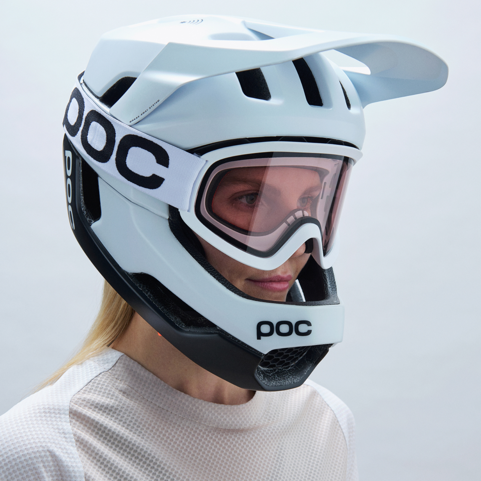 Ora MTB Goggles に Hydrogen White | Cycling Eyewear | POC japan