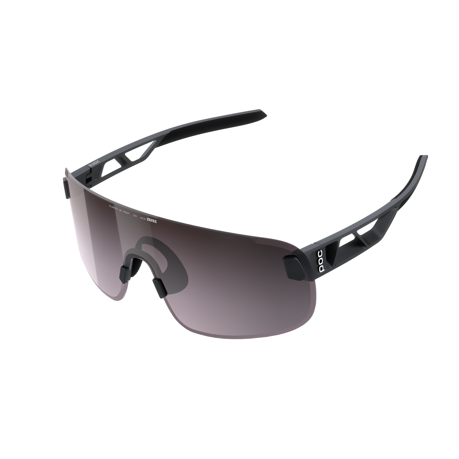 POC サングラス DO LOW Uranium Black/Grey Will Polarized Bike Sunglasses in Uranium Black | Cycling