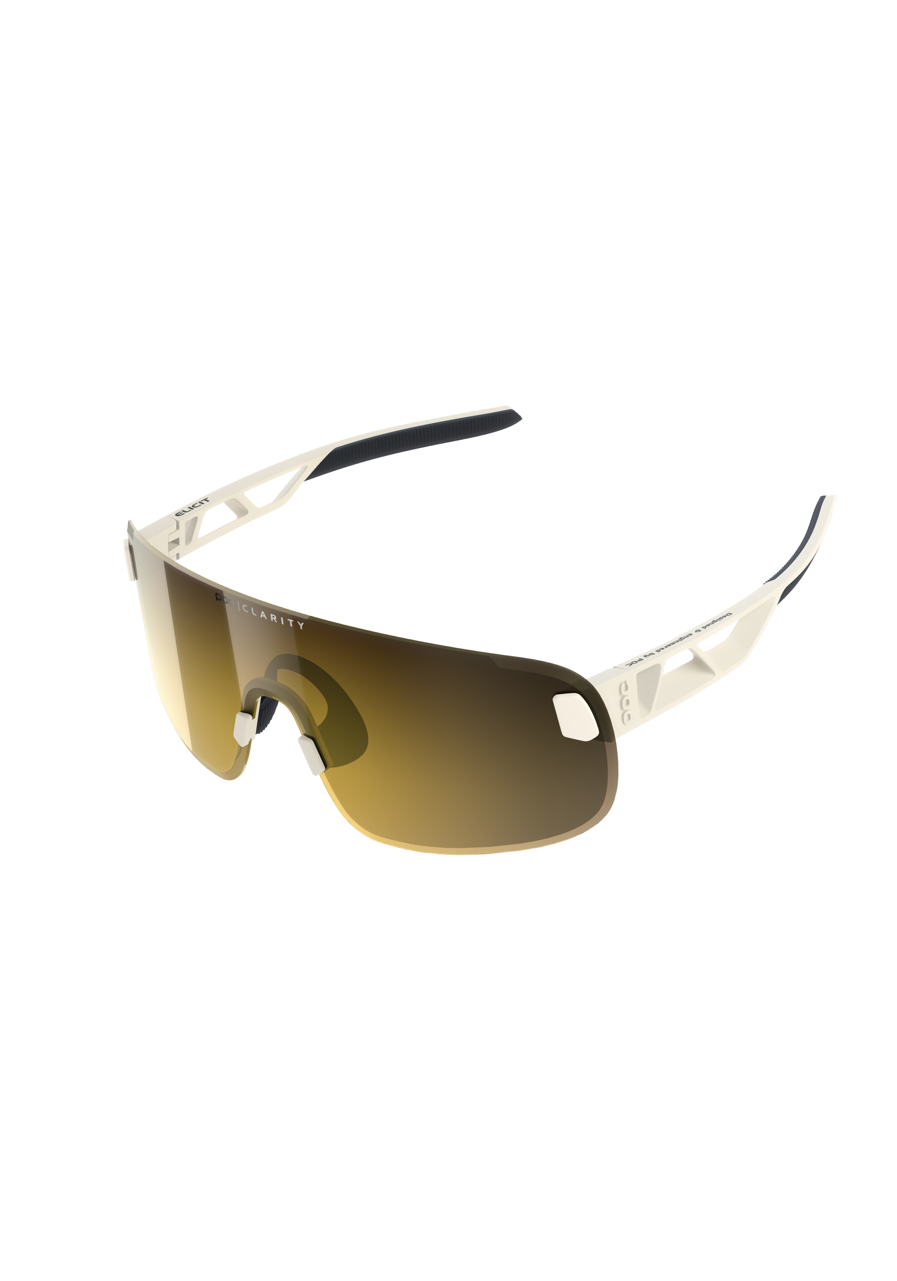 POC サングラスELICIT White シルバーミラー ELICIT | フルマークス