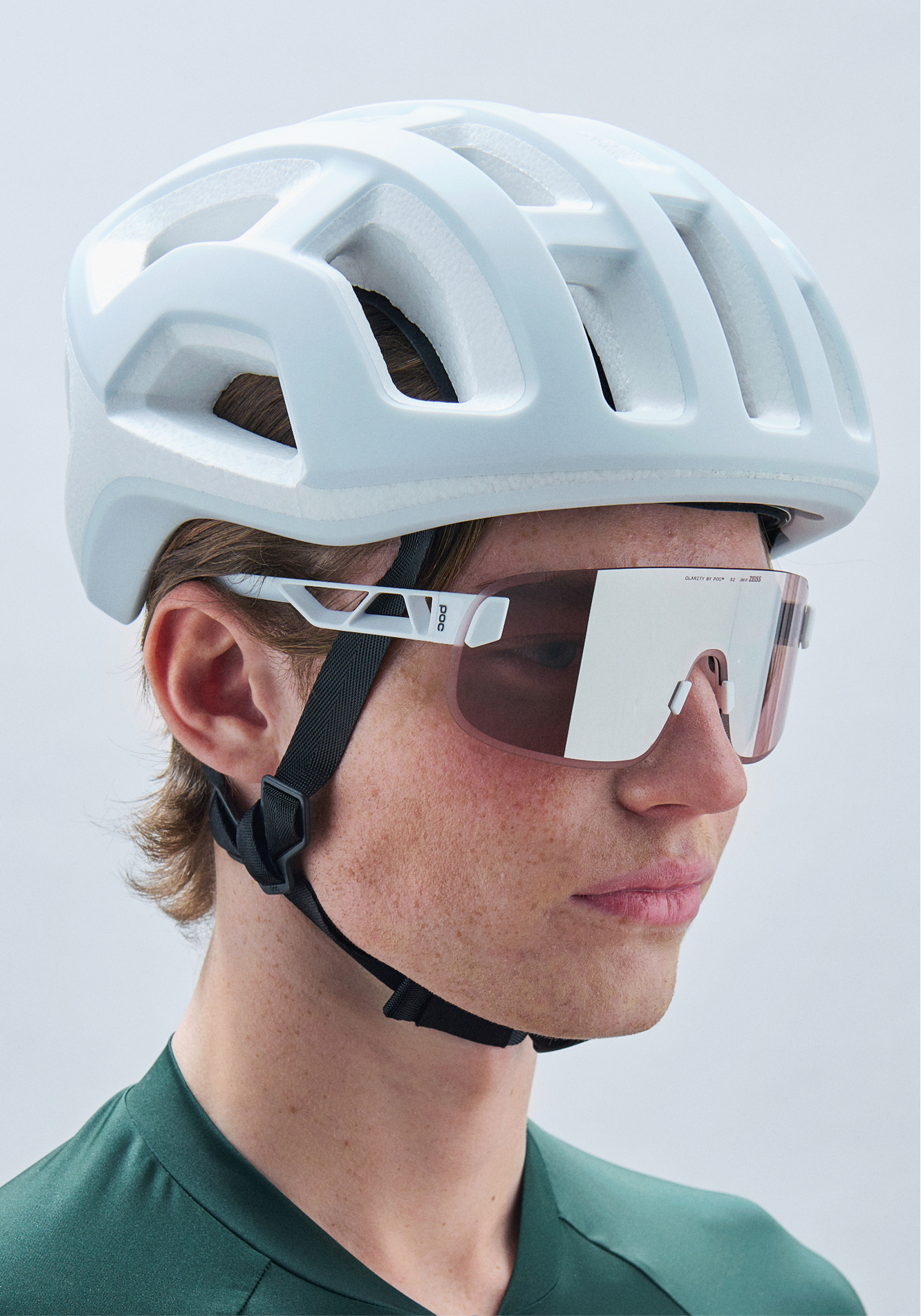 ウェア POC Elicit white/silver Elicit Bike Sunglasses in Hydrogen White | Cycling Eyewear | POC (US)