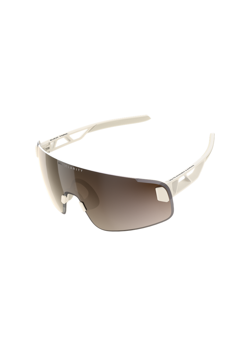 Elicit Toric in Okenite Off-White | Frameless Cycling Sunglasses