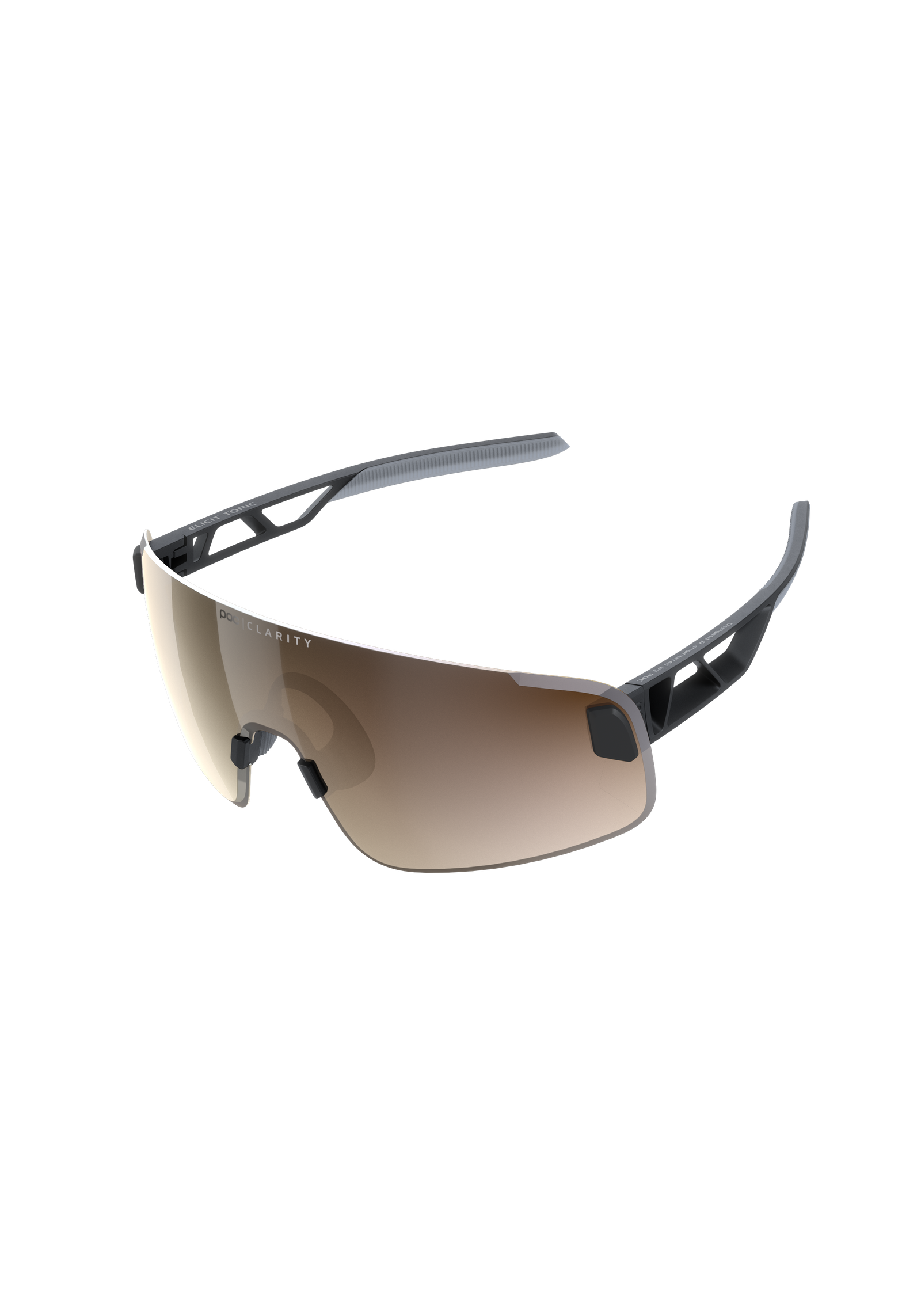Elicit Toric Bike Sunglasses in Uranium Black | Cycling Eyewear