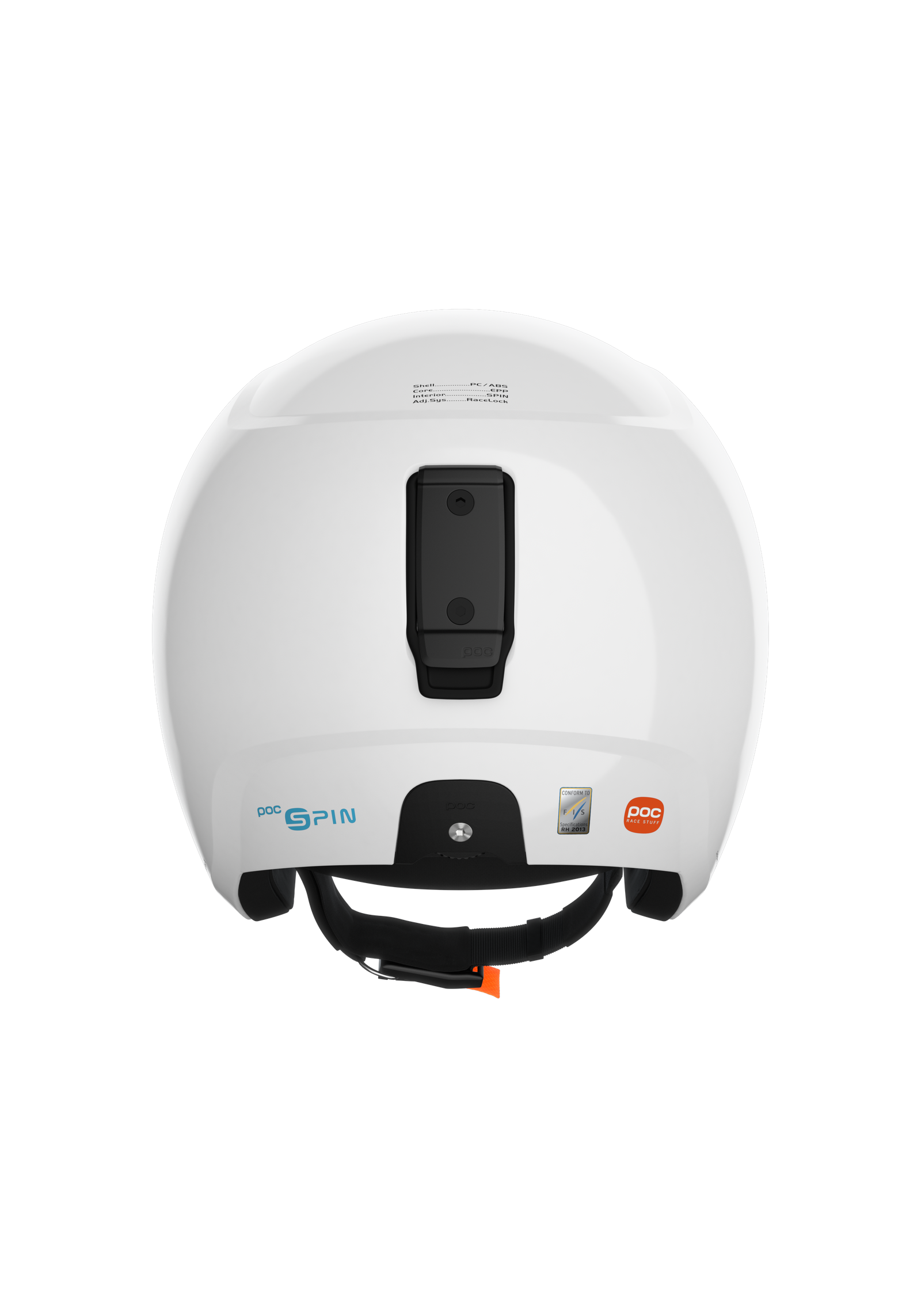 Skull Dura X SPIN Ski Helmet in Hydrogen White | POC (US)