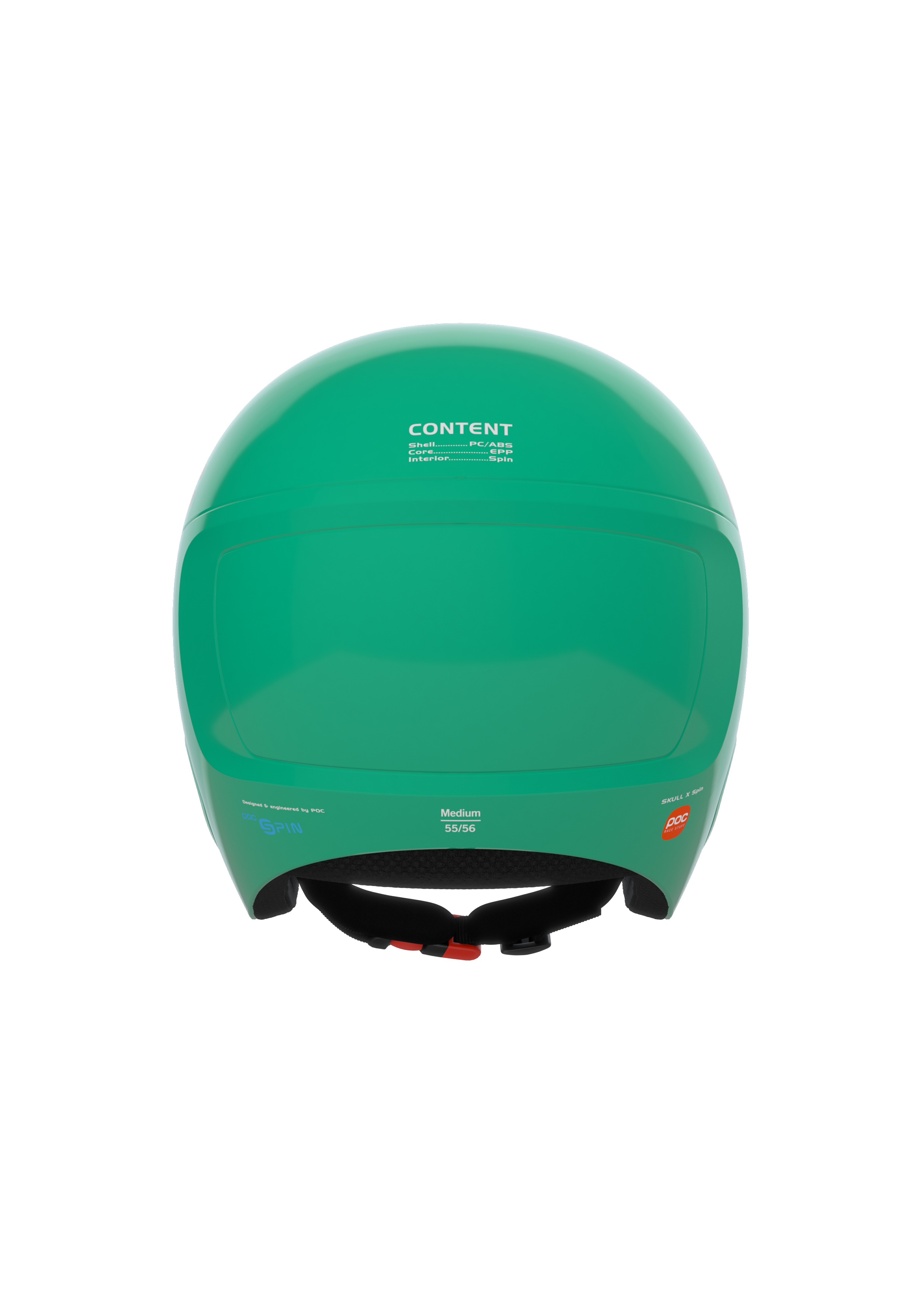 Skull X SPIN Ski Helmet in Emerald Green | POC (Global EN)