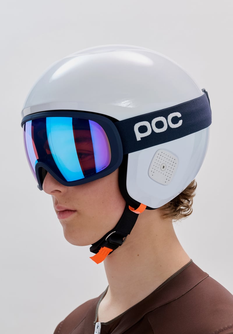 Fovea Clarity POW JJ Ski Goggles in Grey | Ski Eyewear | POC (US)