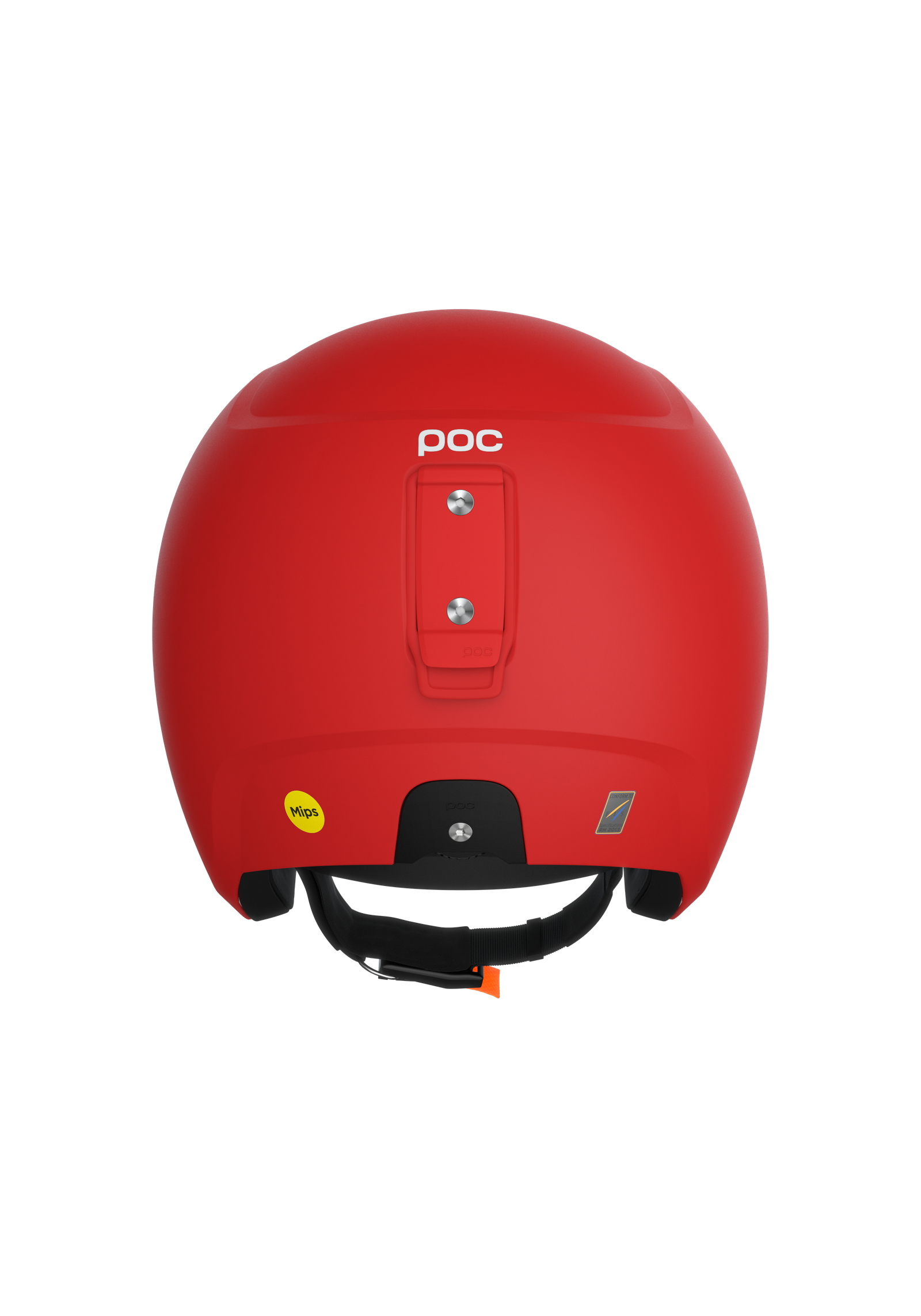Skull Dura X MIPS Ski Helmet in Prismane Red Matt | POC (US)