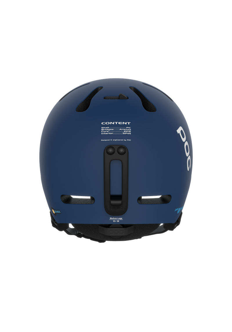Fornix SPIN Ski Helmet に Lead Blue | POC (JP)