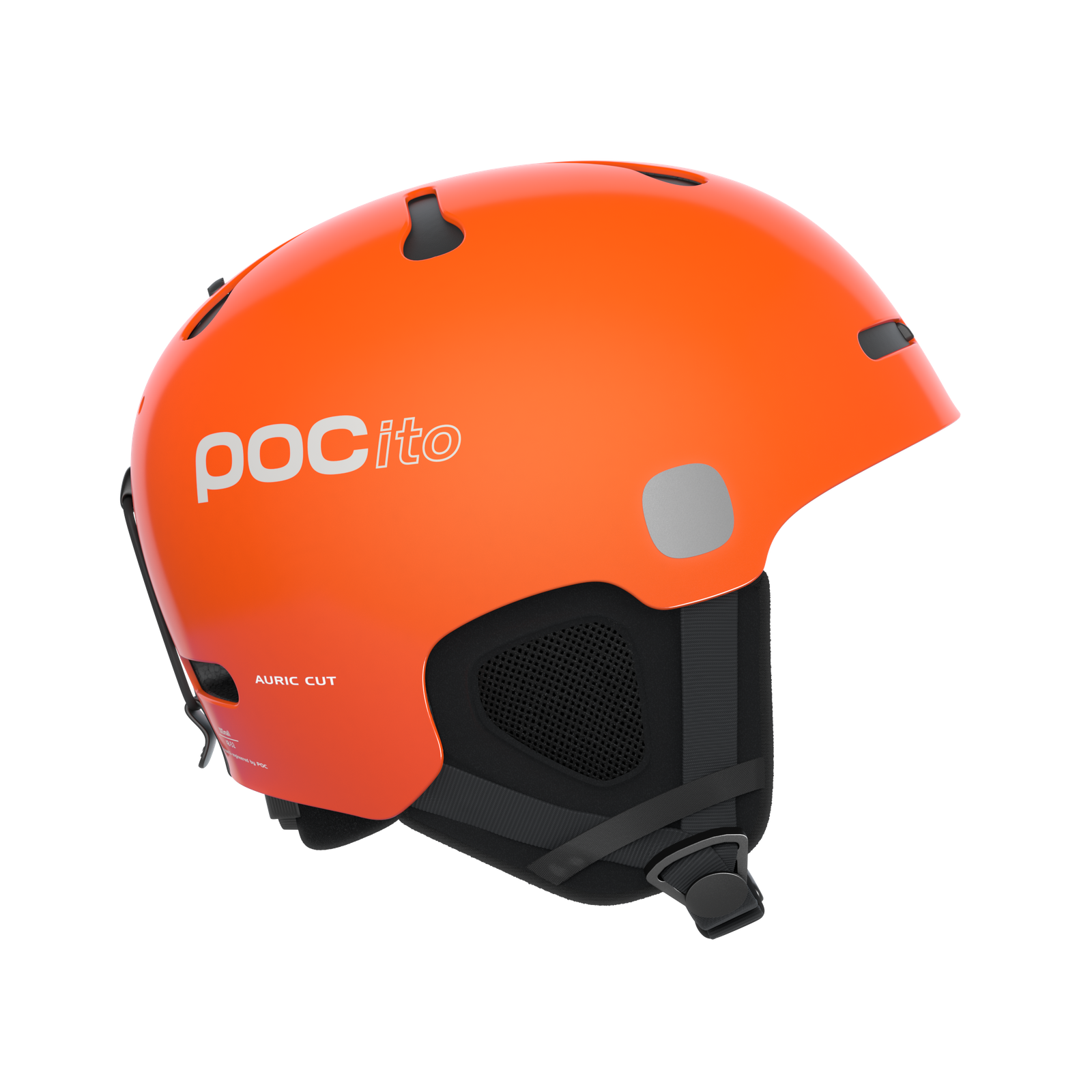 POCito Auric Cut MIPS Ski Helmet in Fluorescent Orange | POC
