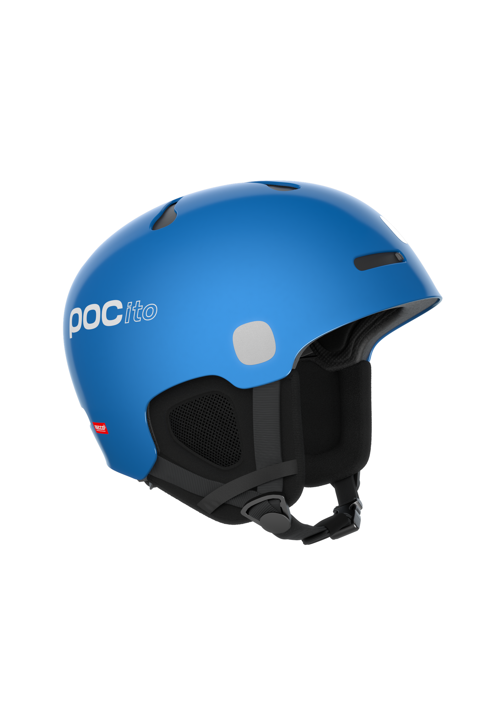 POCito Auric Cut MIPS Ski Helmet in Fluorescent Blue | POC (US)