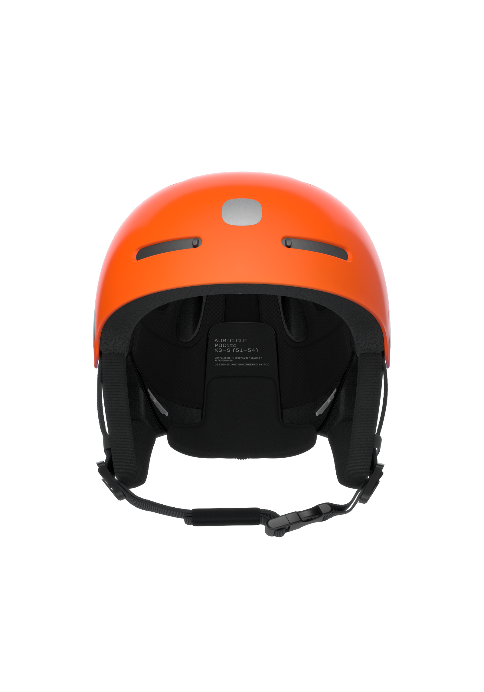 POCito Auric Cut MIPS Ski Helmet in Fluorescent Orange | POC (US)