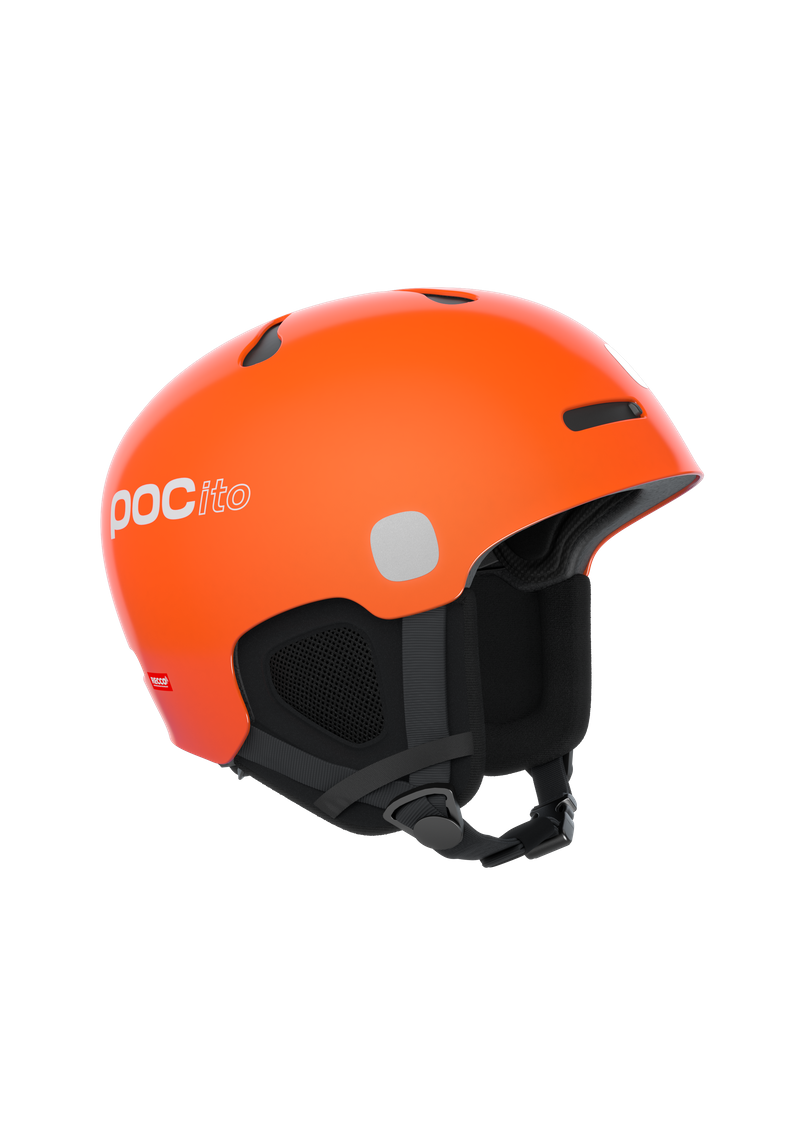 POCito Auric Cut MIPS Ski Helmet in Fluorescent Orange | POC
