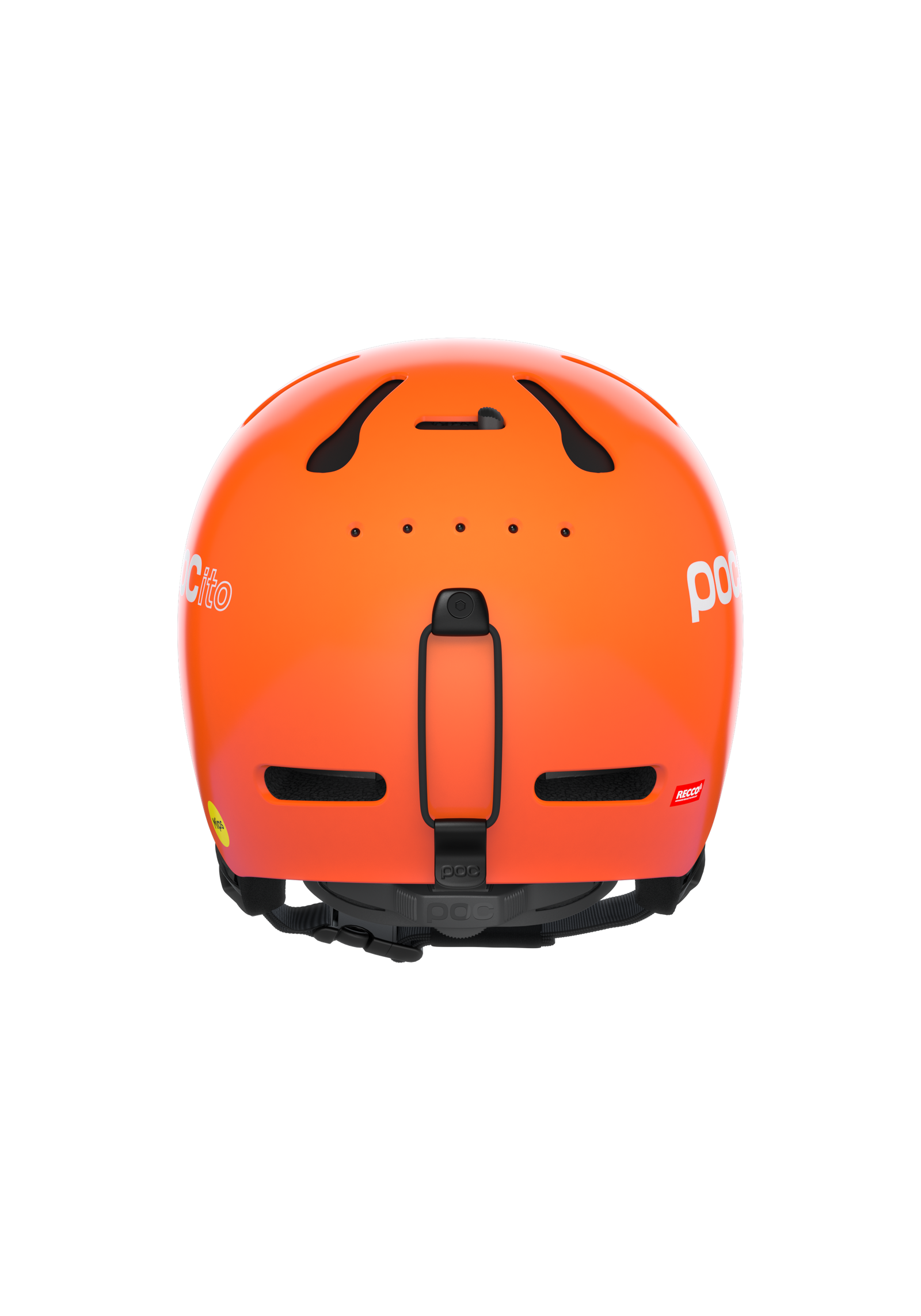POCito Auric Cut MIPS Ski Helmet in Fluorescent Orange | POC (US)