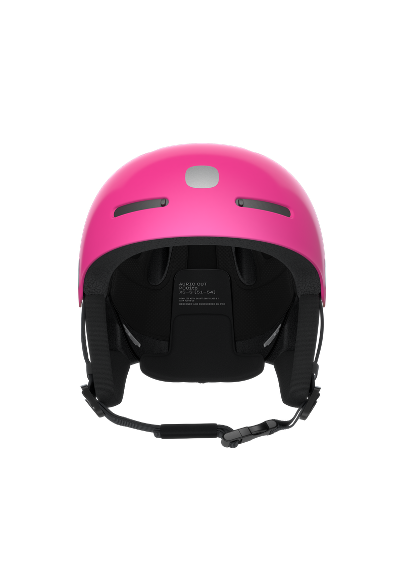 POC スキーヘルメット SL レーシング ホワイト/イエロー/ピンク POC